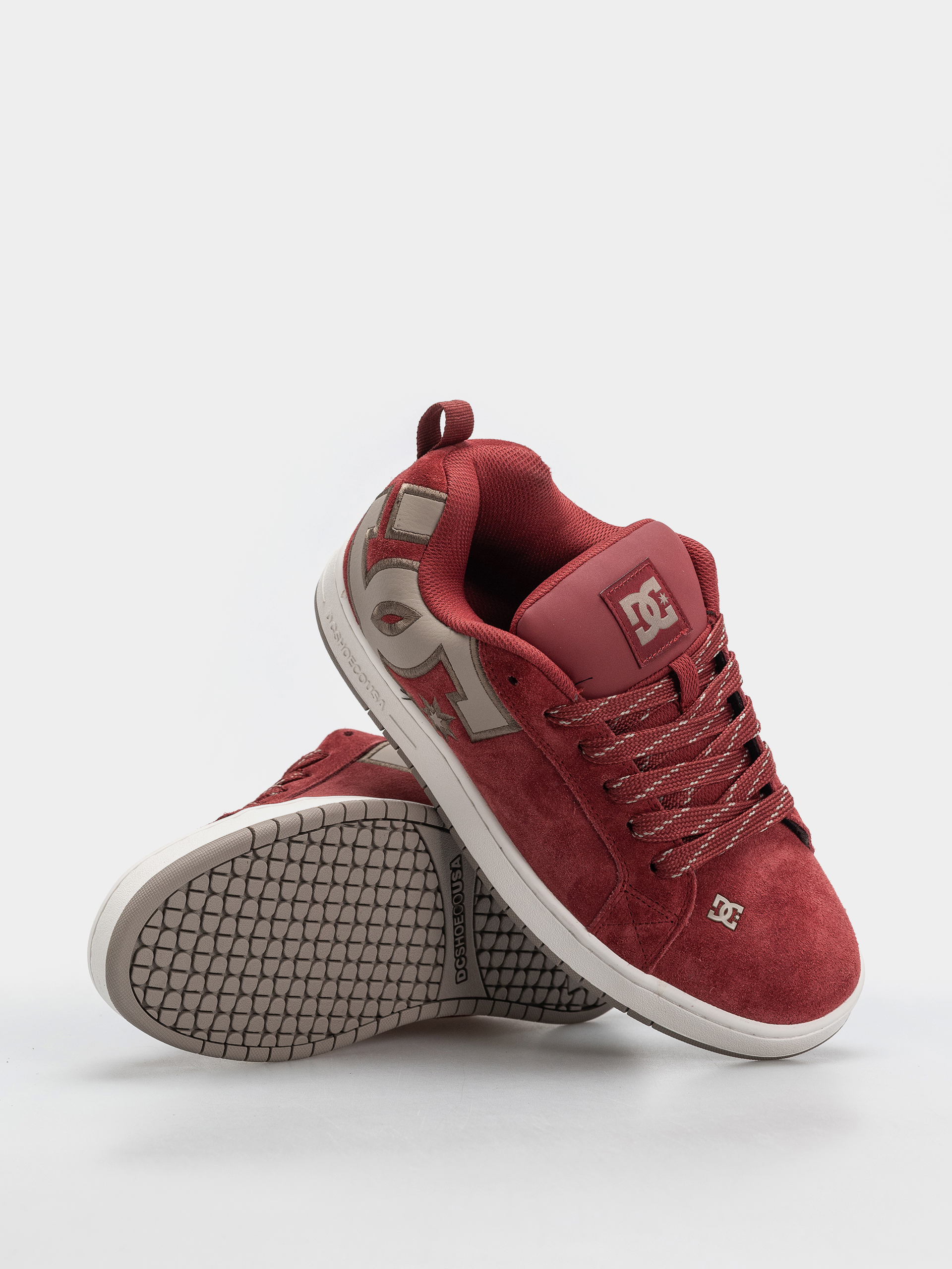 Topánky DC Court Graffik Se (brick red/warm taupe/off white)