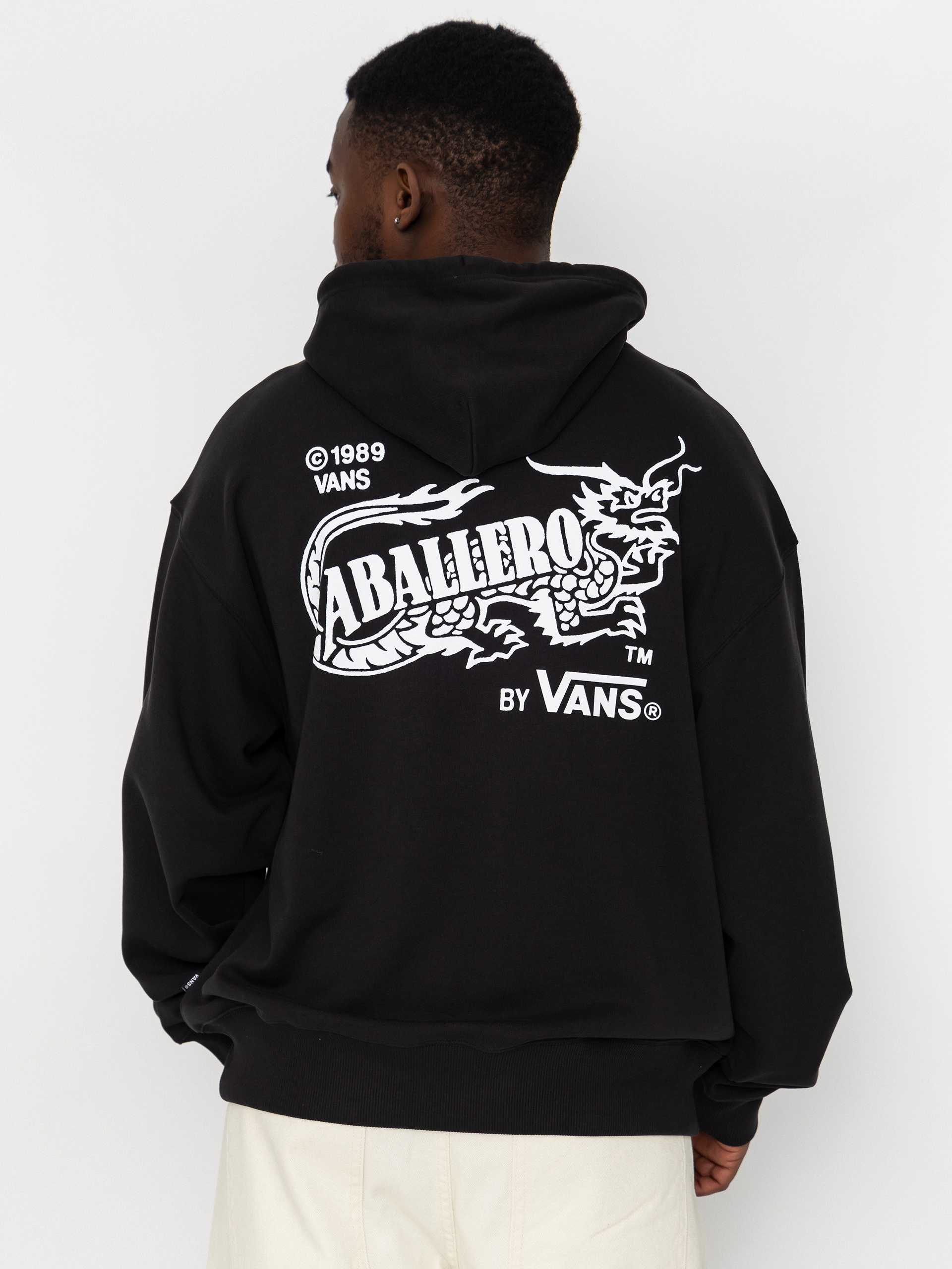 Mikina s kapucňou Vans Caballero HD (black)