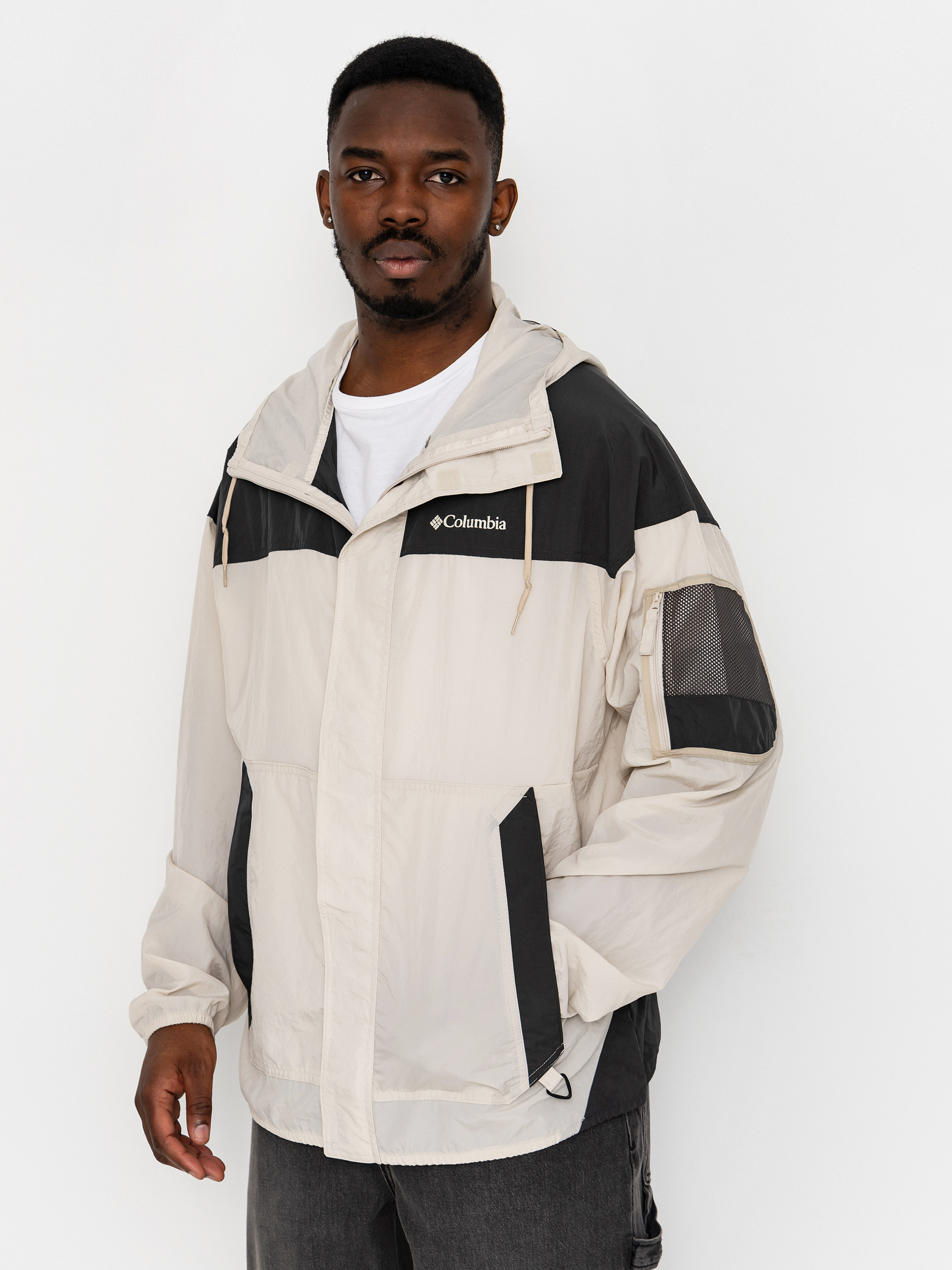 Bunda Columbia Challenger II Windbreaker (dark stone/shark)