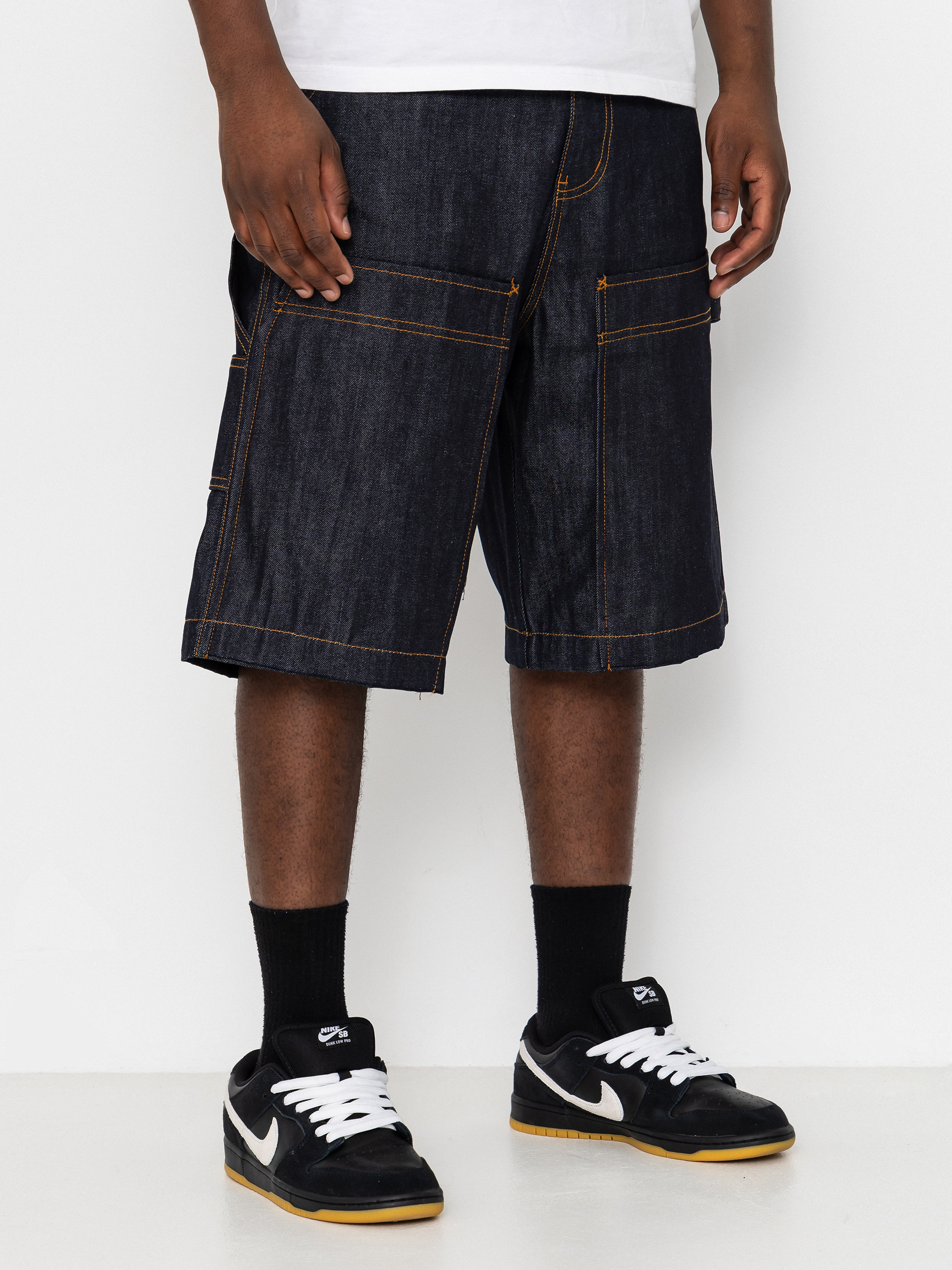 Nohavice Wasted Paris Bleached Manc (acid washed blue)