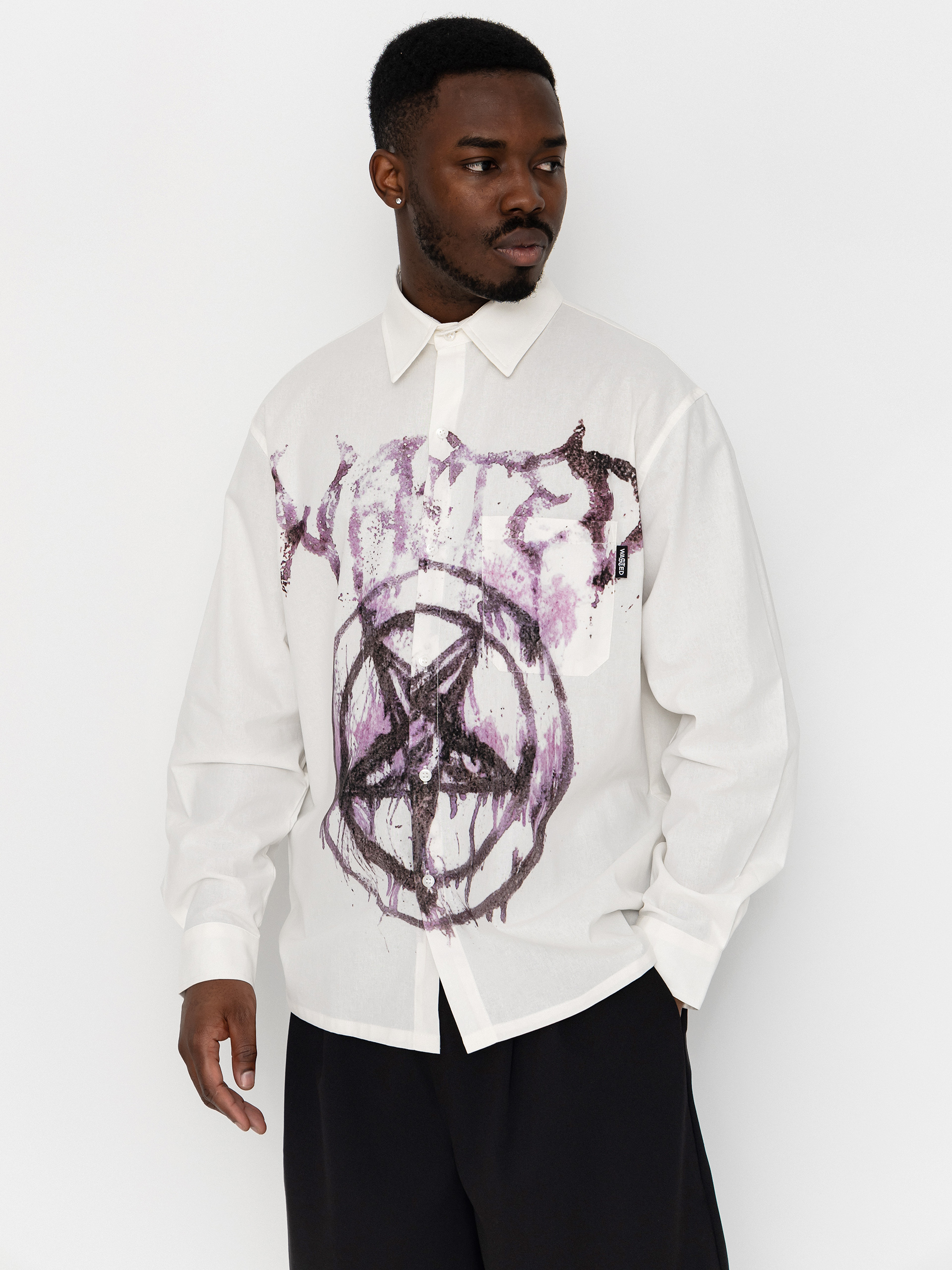 Košeľa Wasted Paris Banshee Shirt (natural white)