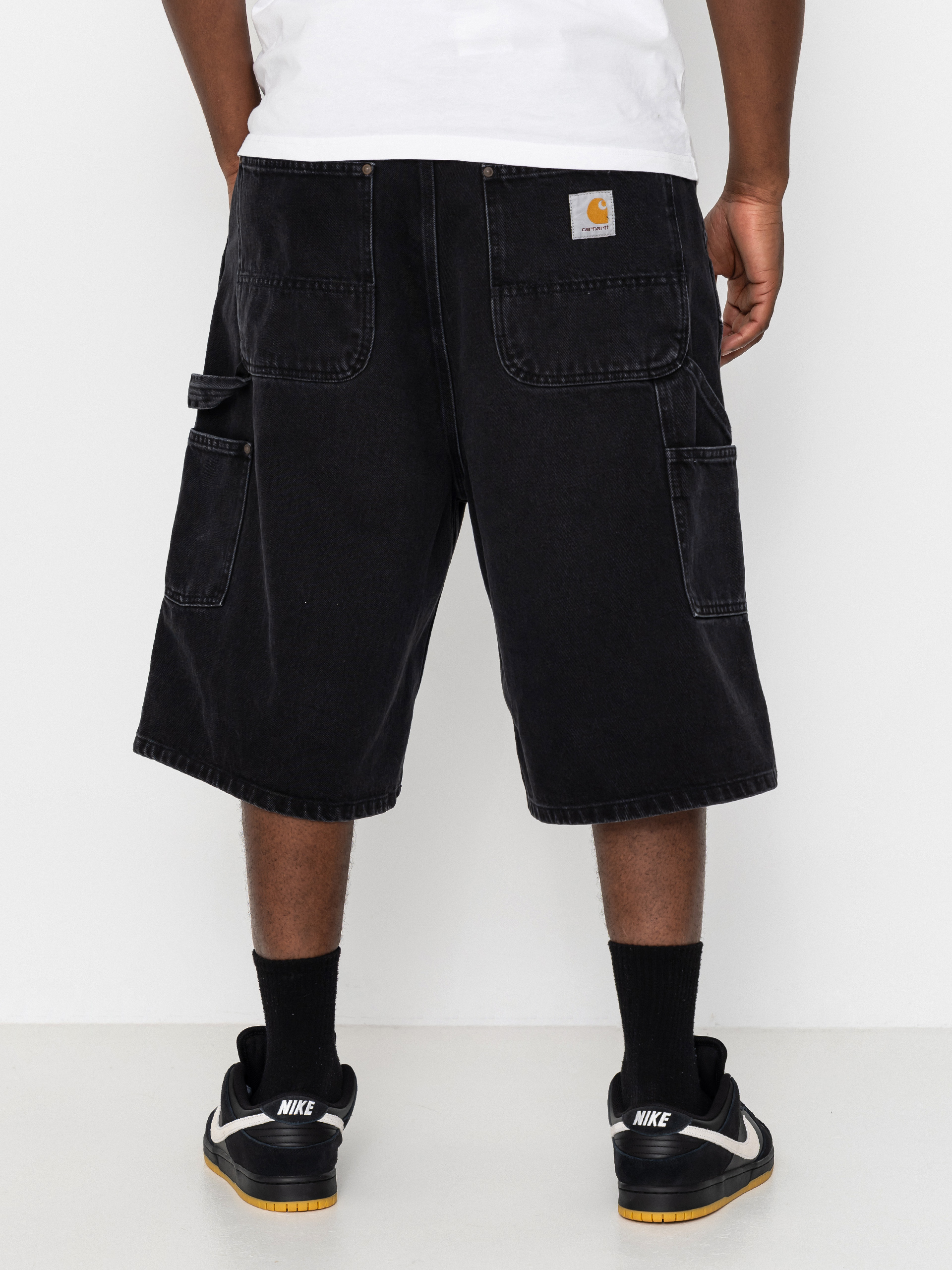 Kraťasy Carhartt WIP OG Double Knee (black stone washed)