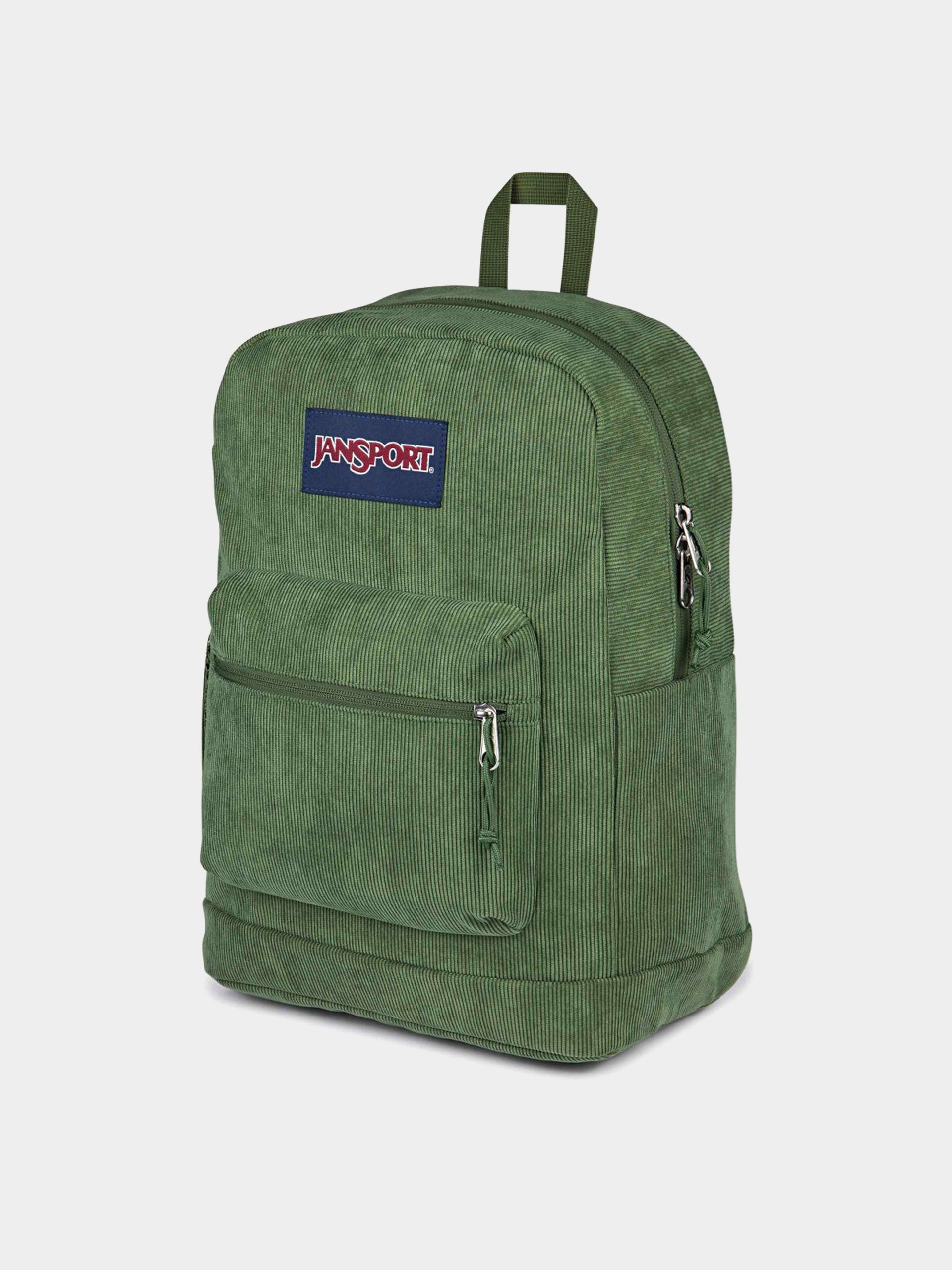 Batoh JanSport Cross Town Plus Remix (cargo green corduroy)