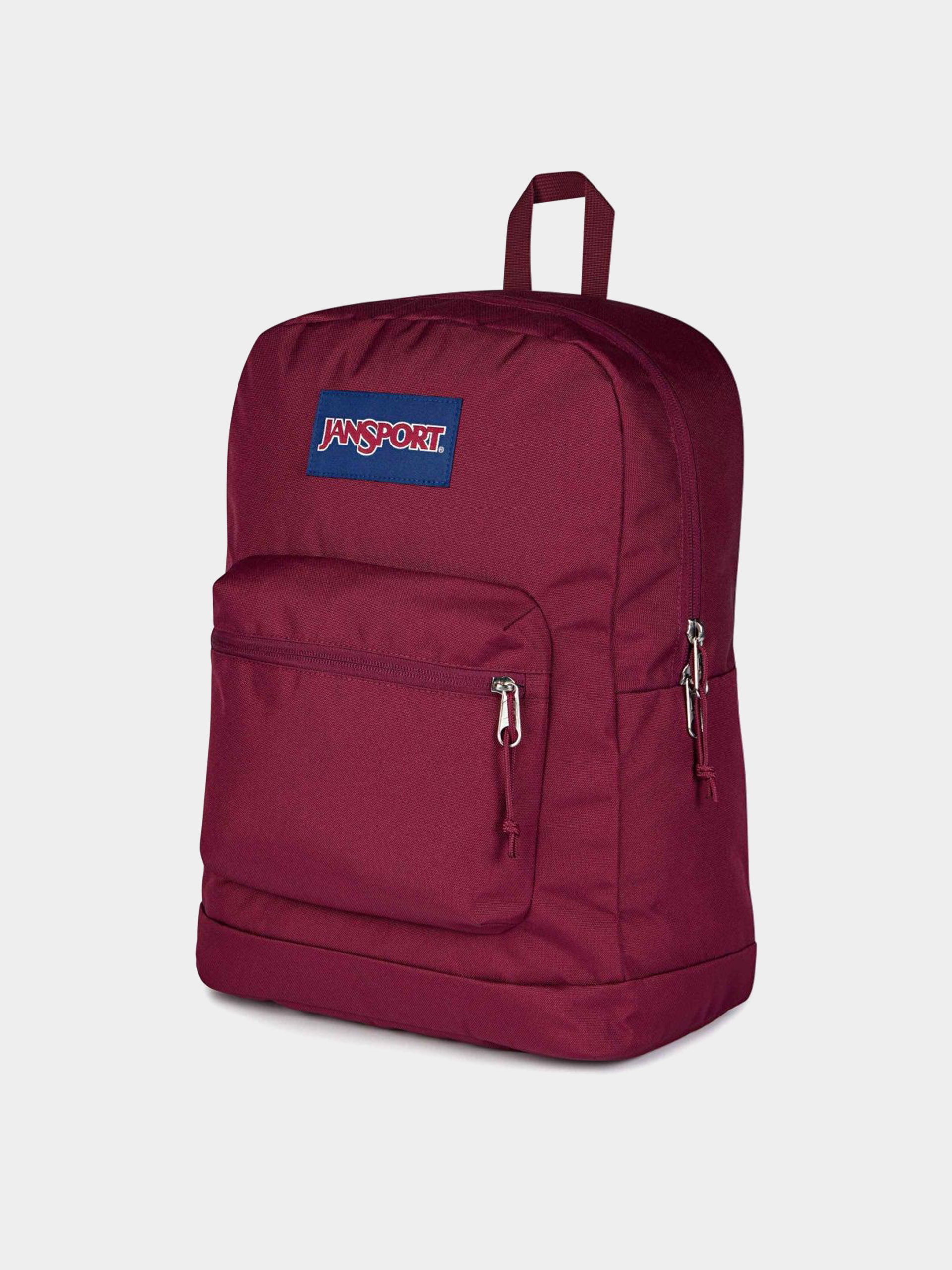 Batoh JanSport Cross Town Plus (cherry laquer)