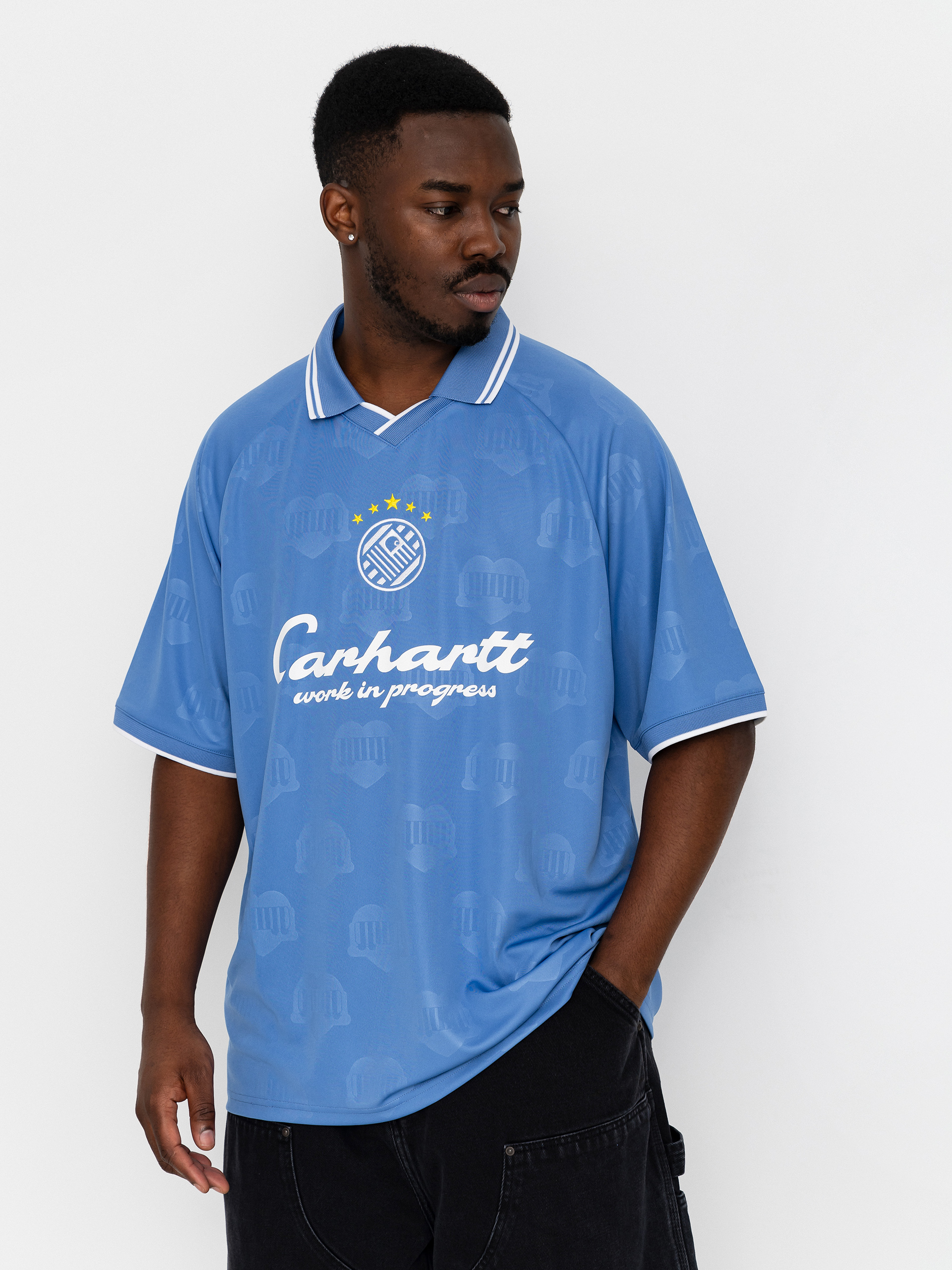 Triu010dko Carhartt WIP Terrace Football (heart train jacquard curacao)