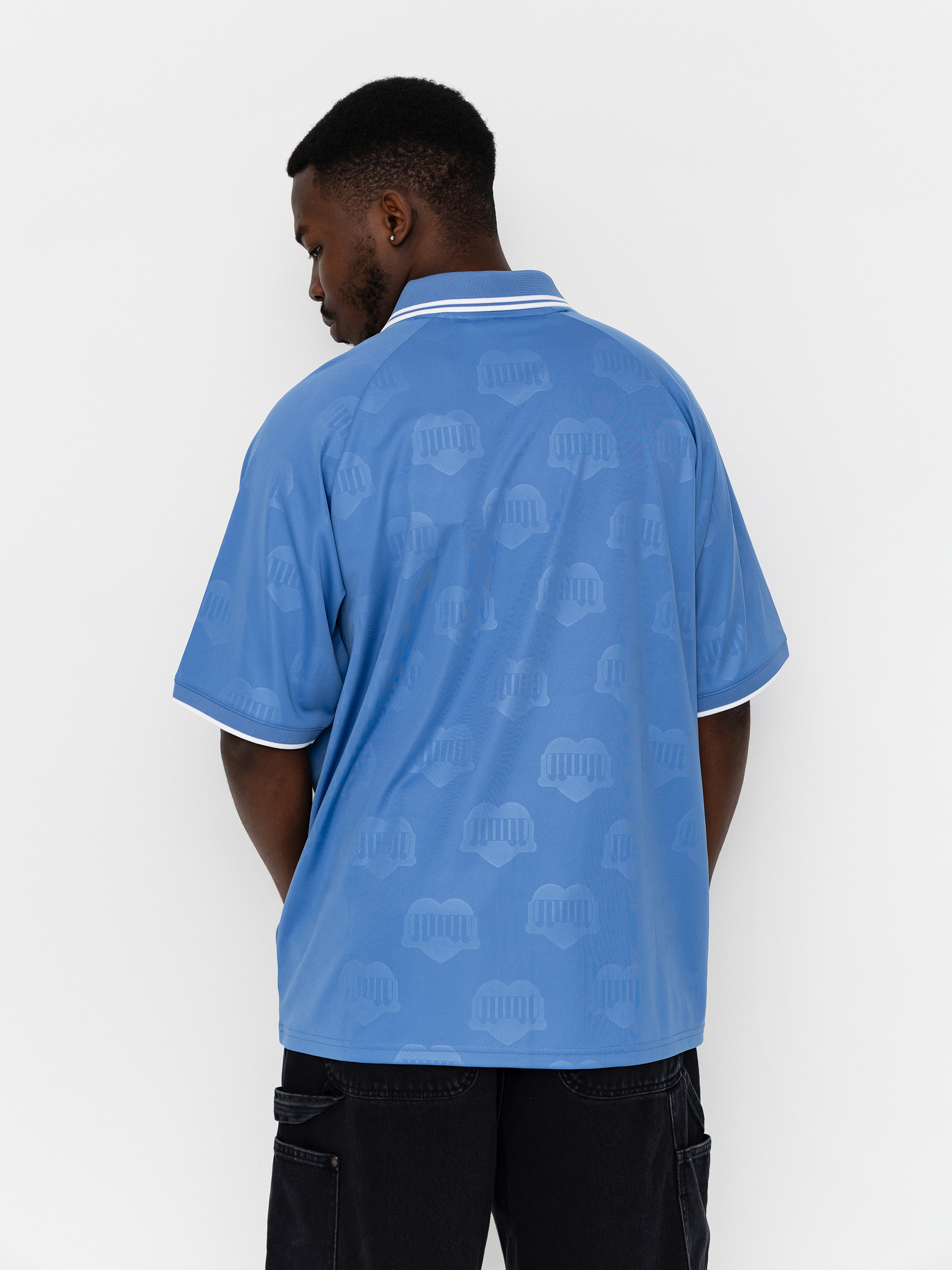 Tričko Carhartt WIP Terrace Football (heart train jacquard curacao)