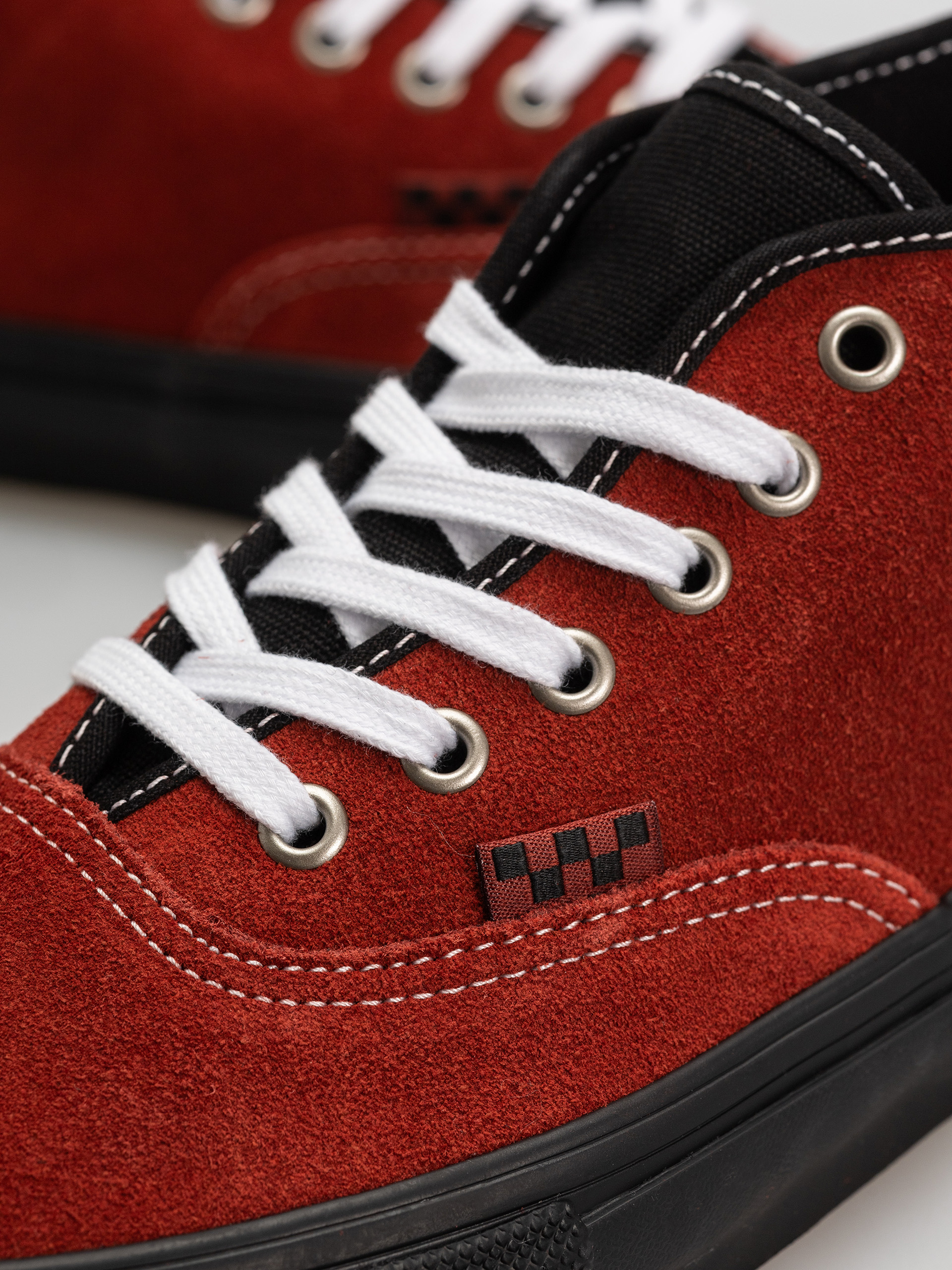 Topánky Vans Skate Authentic Mid (poppy ember red)