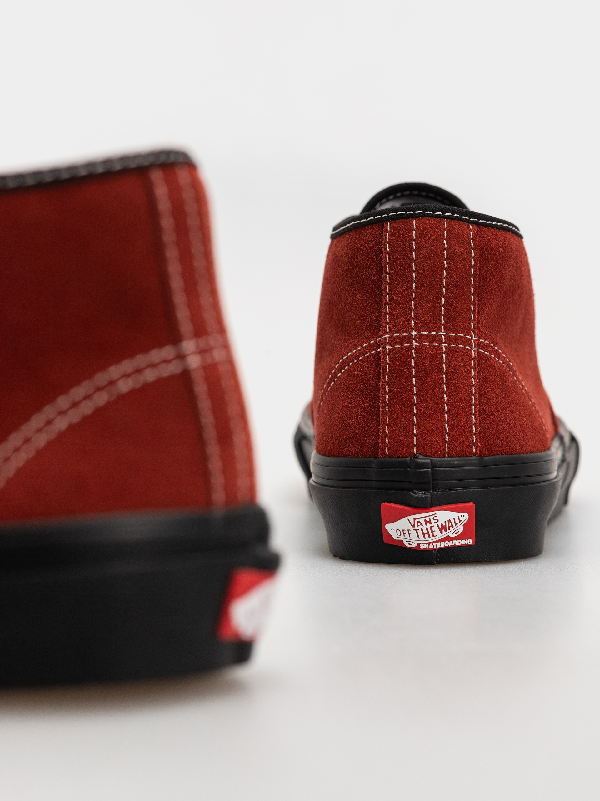 Topánky Vans Skate Authentic Mid (poppy ember red)