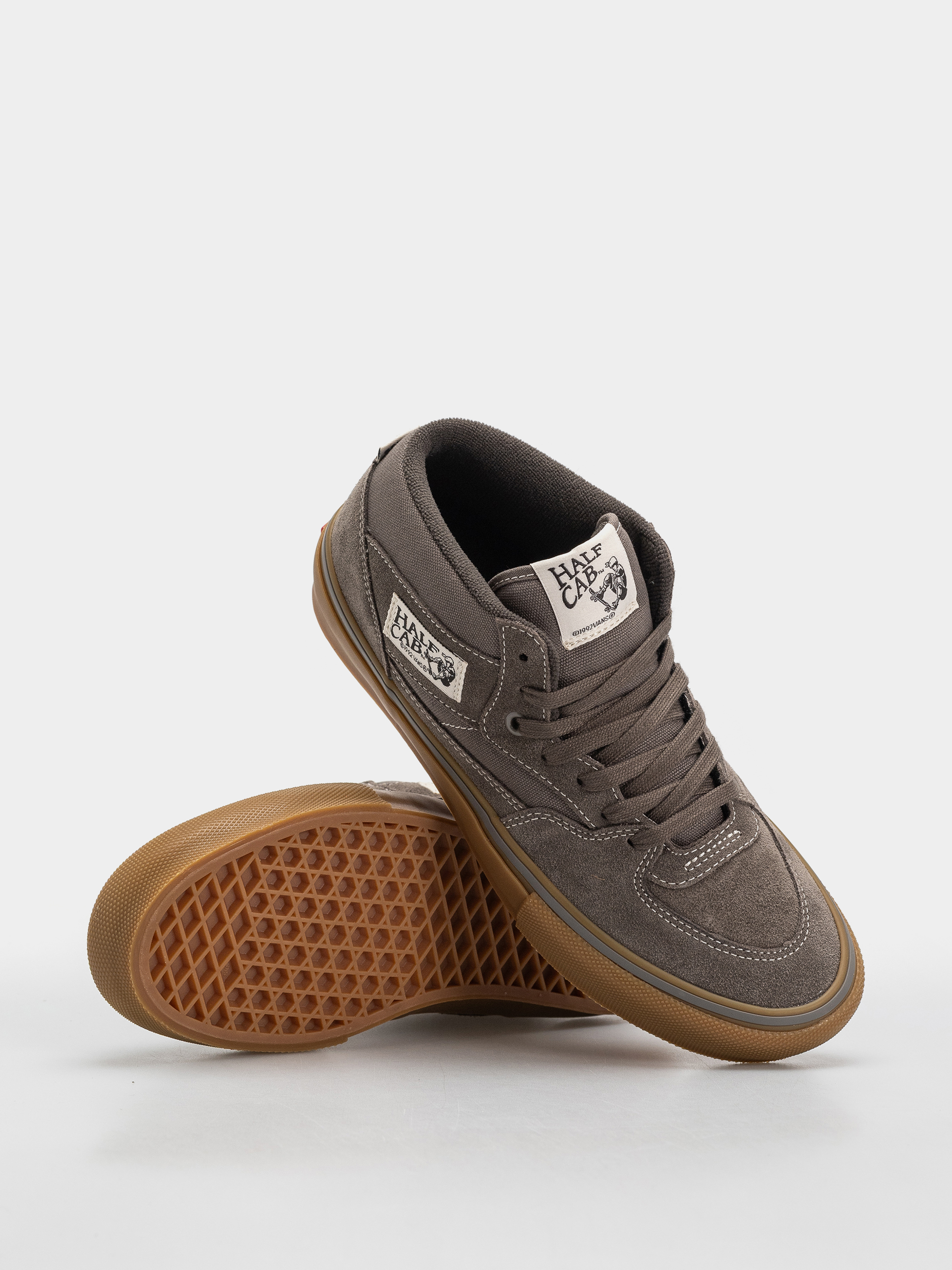 Topánky Vans Skate Half Cab (walnut/gum)