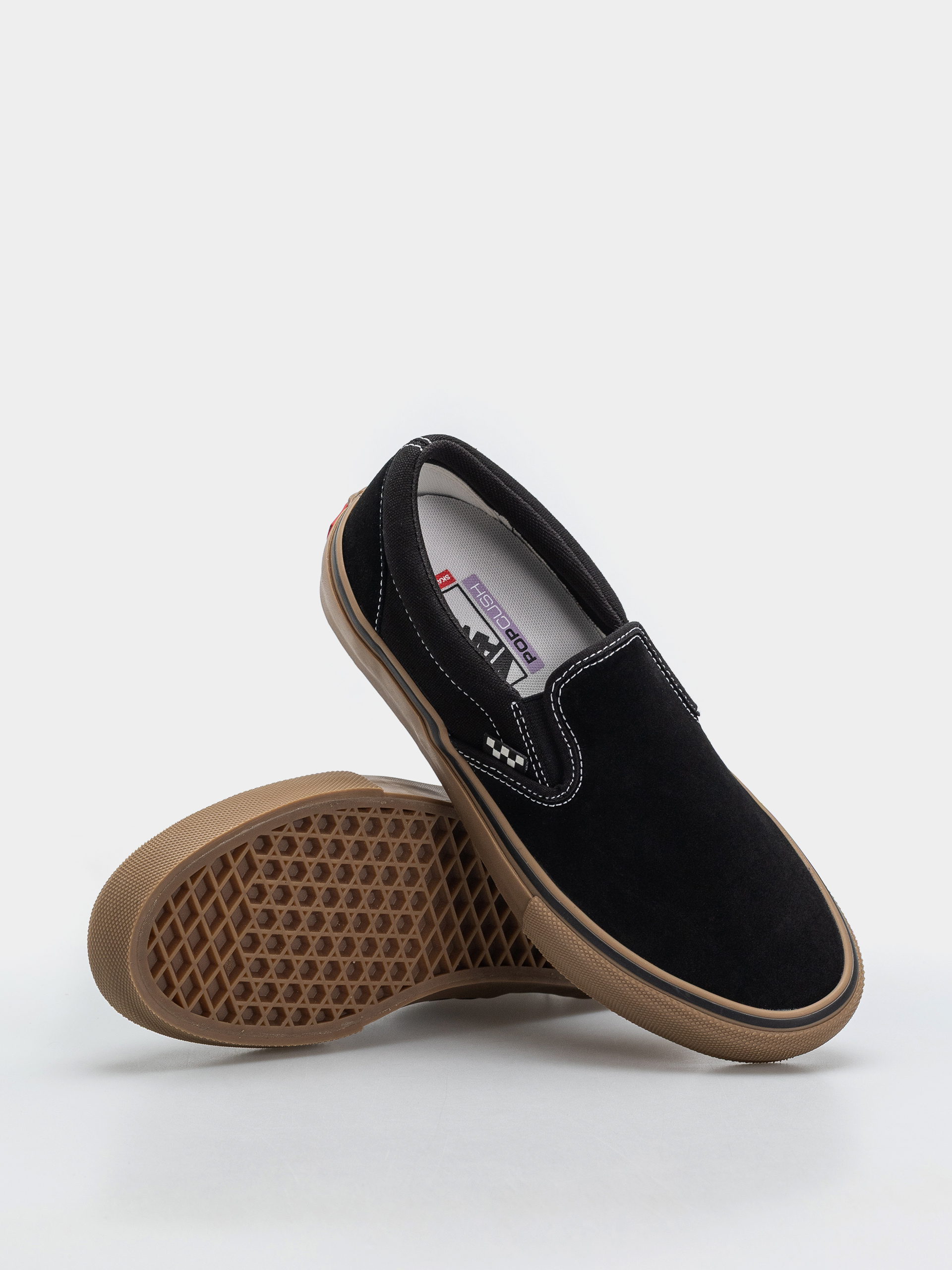 Topánky Vans Skate Slip On (black/gum/white)