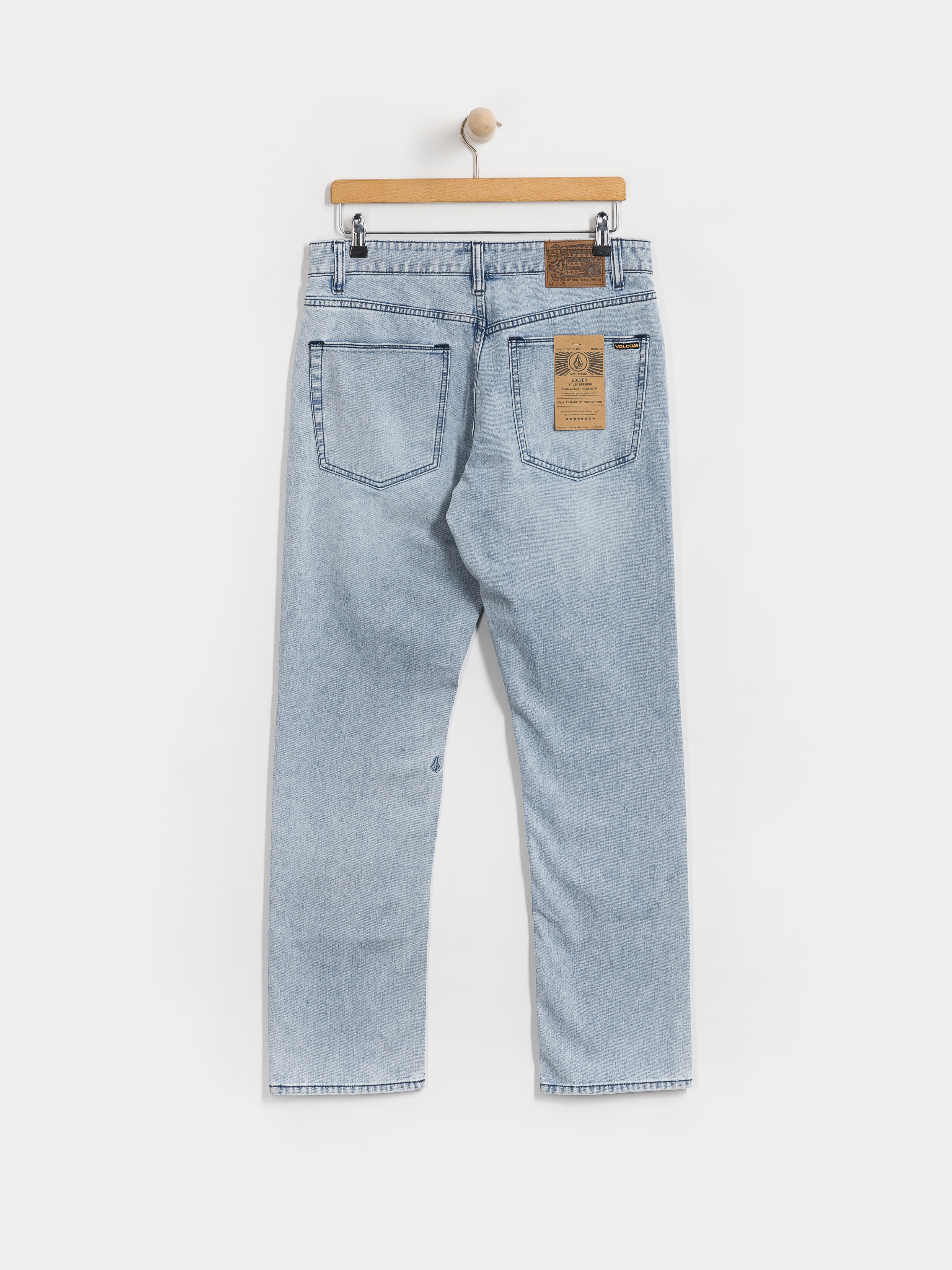 Nohavice Volcom Solver (worn light blue)