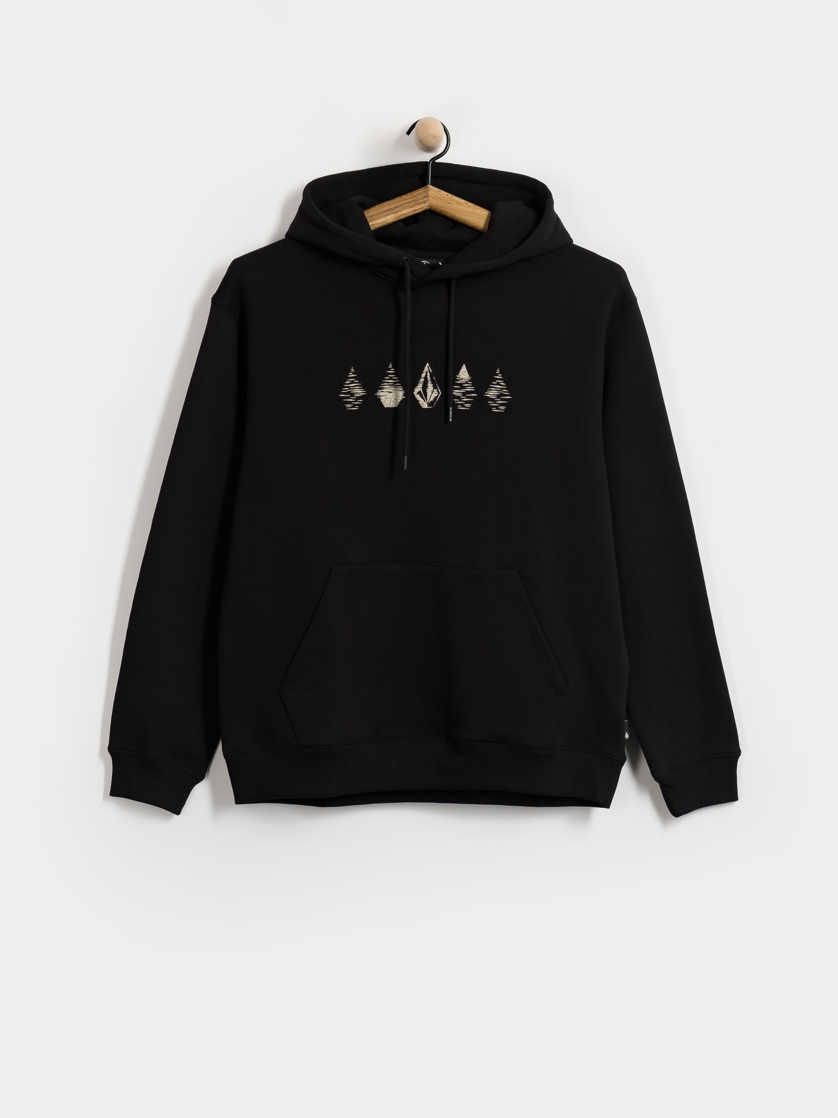 Mikina s kapucu0148ou Volcom Watanite HD (black)