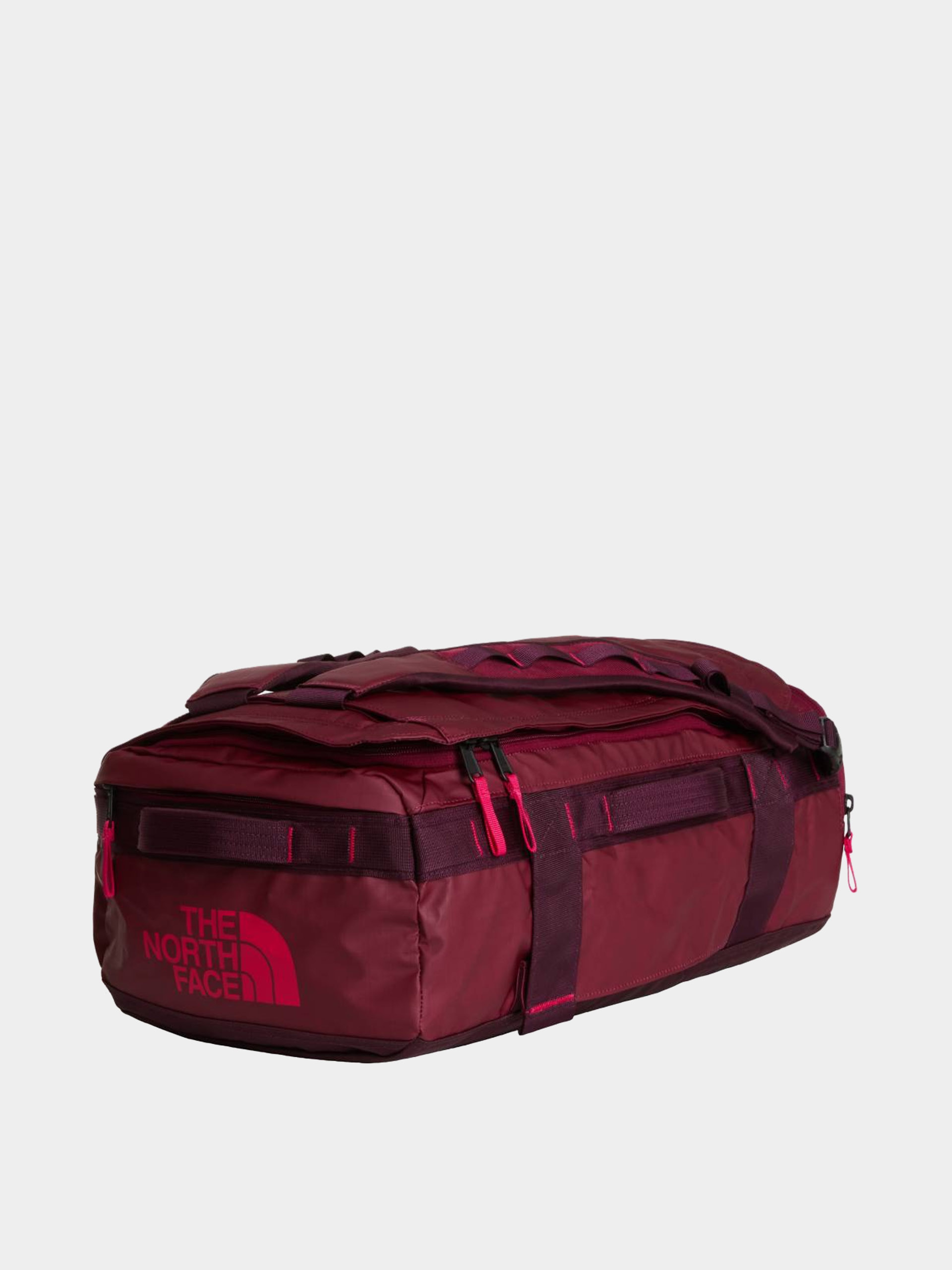 Taška The North Face Base Camp Voyager Duffel 32L (burgundy crush/deep bur)
