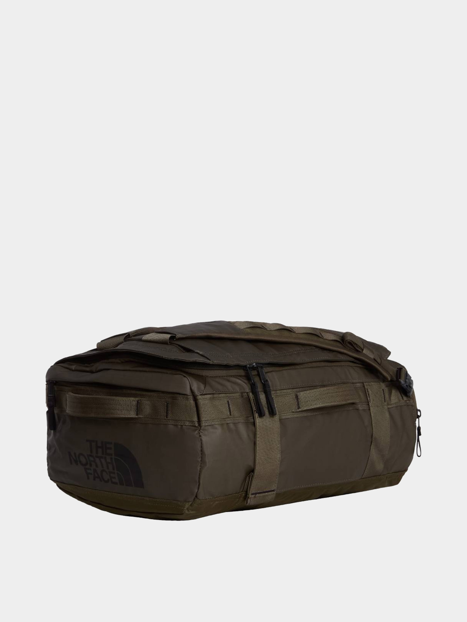 Tau0161ka The North Face Base Camp Voyager Duffel 32L (new taupe greentnf bla)