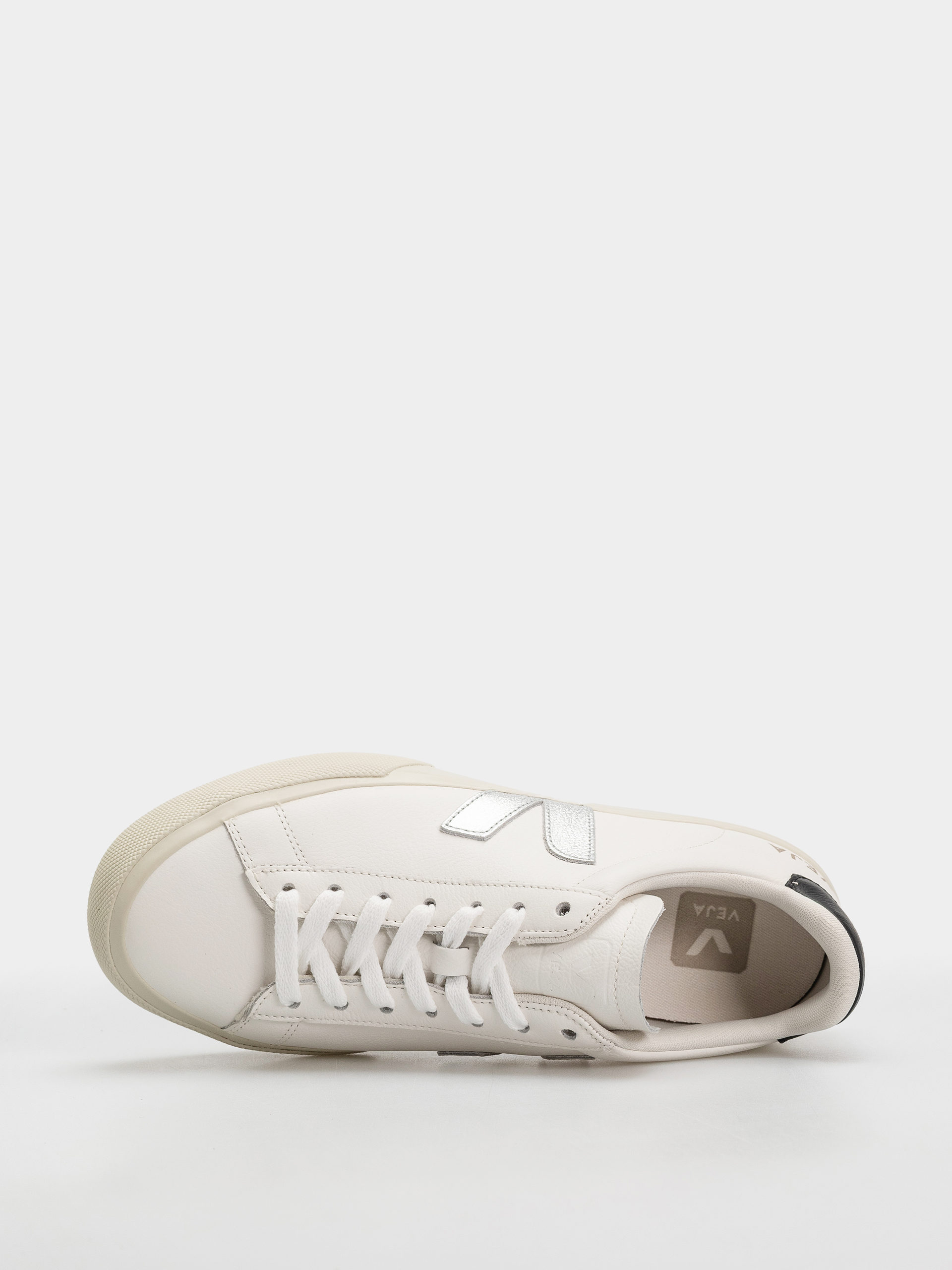 Topánky Veja Campo Wmn (white silver black)