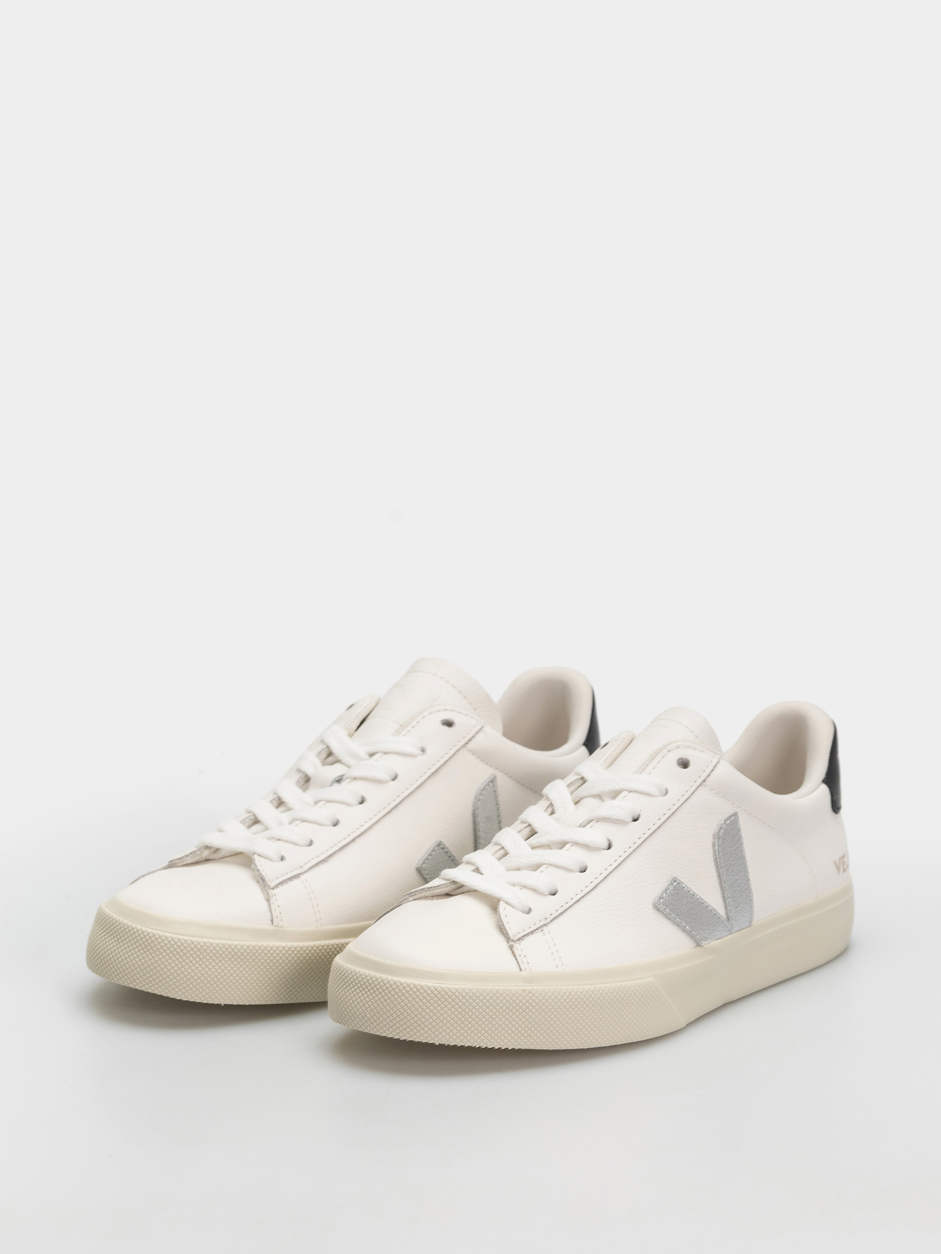 Topánky Veja Campo Wmn (white silver black)