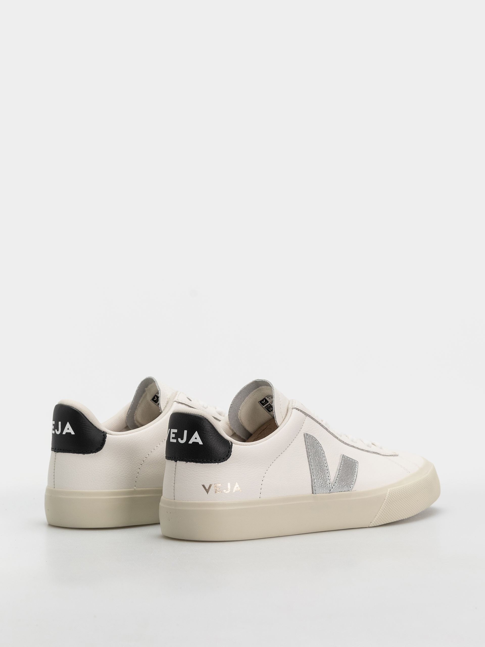 Topánky Veja Campo Wmn (white silver black)