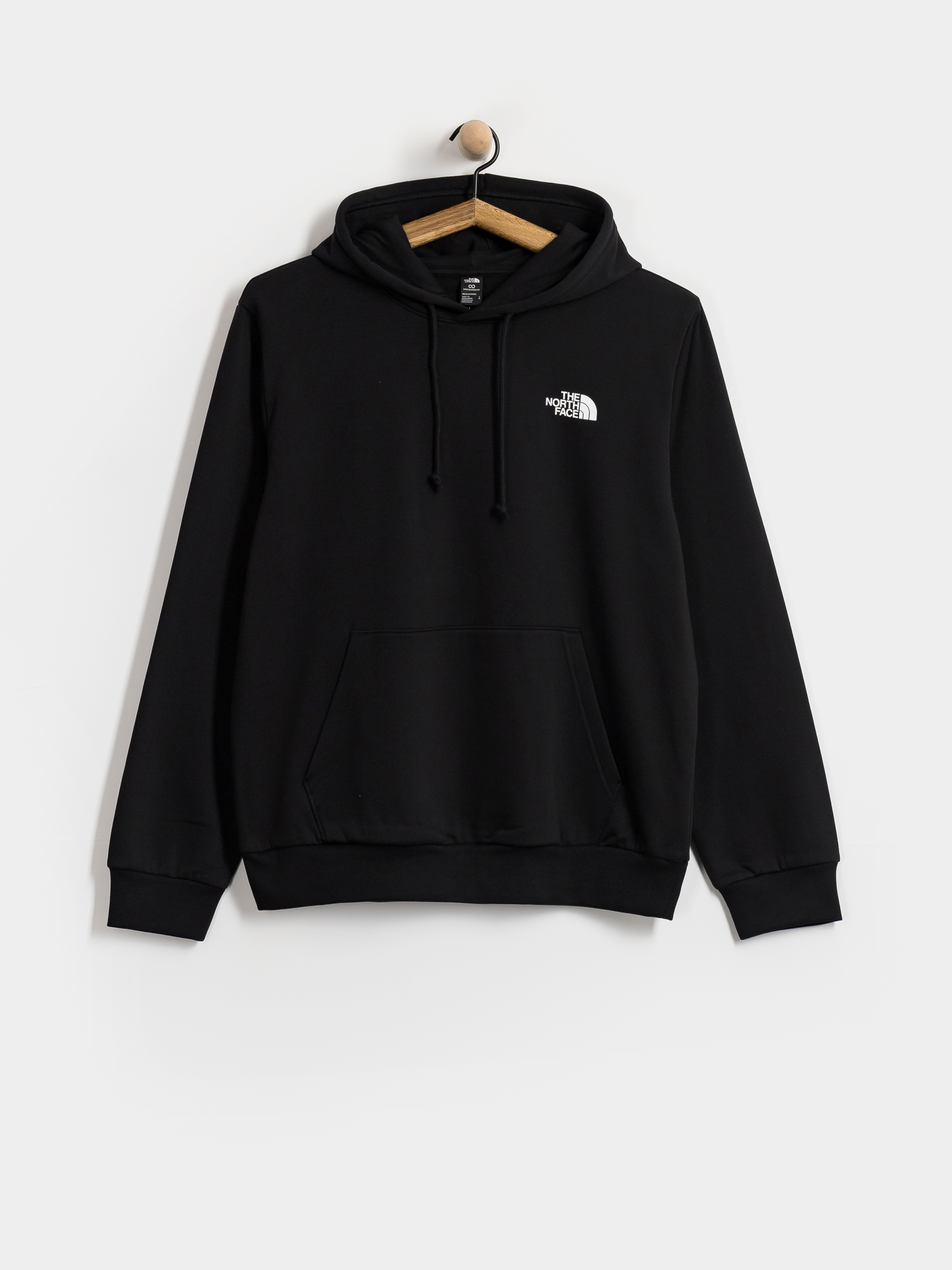 Mikina s kapucňou The North Face Evolution Box Nse Regular HD (tnf black)