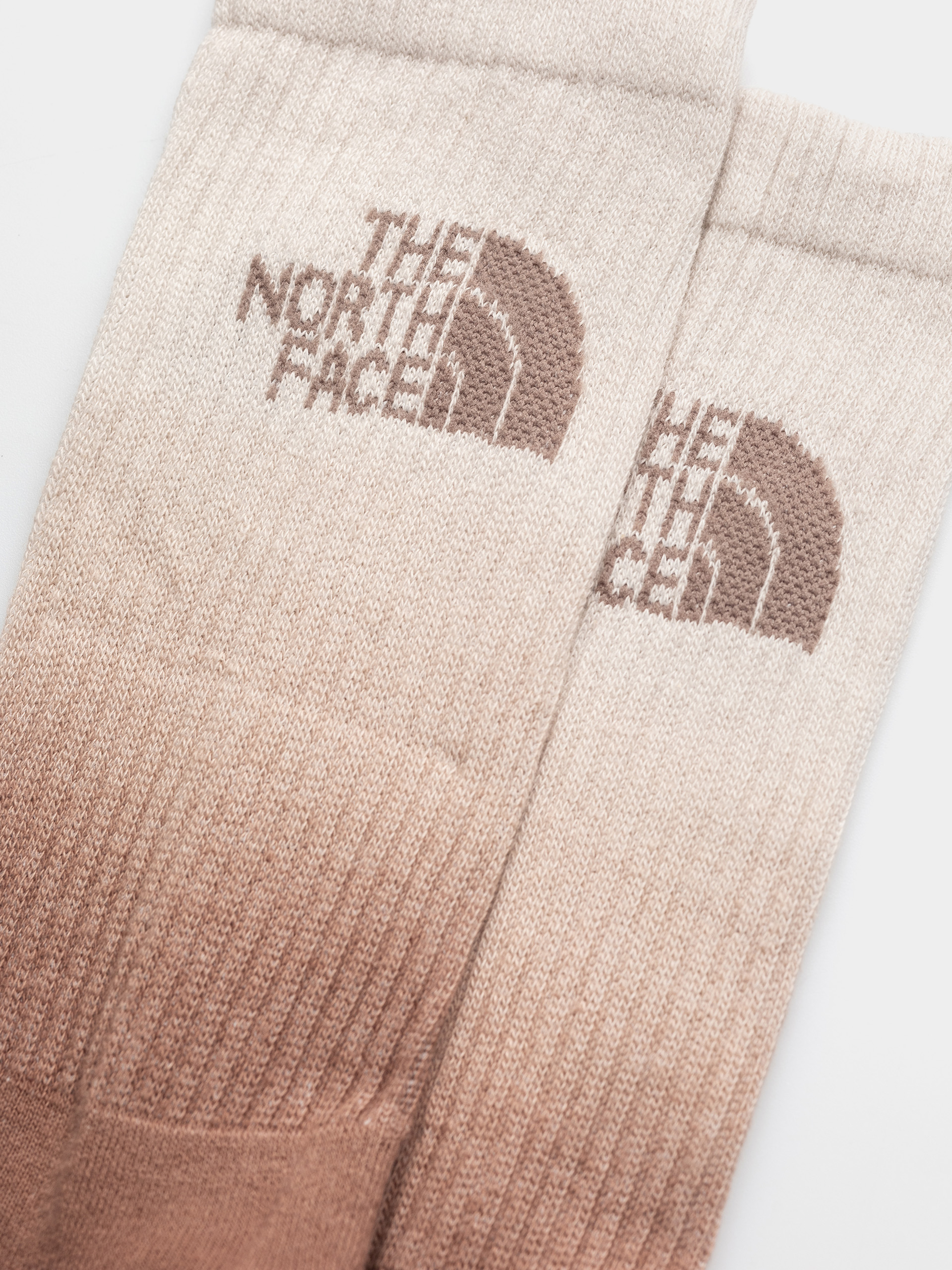 Ponožky The North Face Everyday Crew Dip Dye 2P (garnet/cumulus cloud/ti)