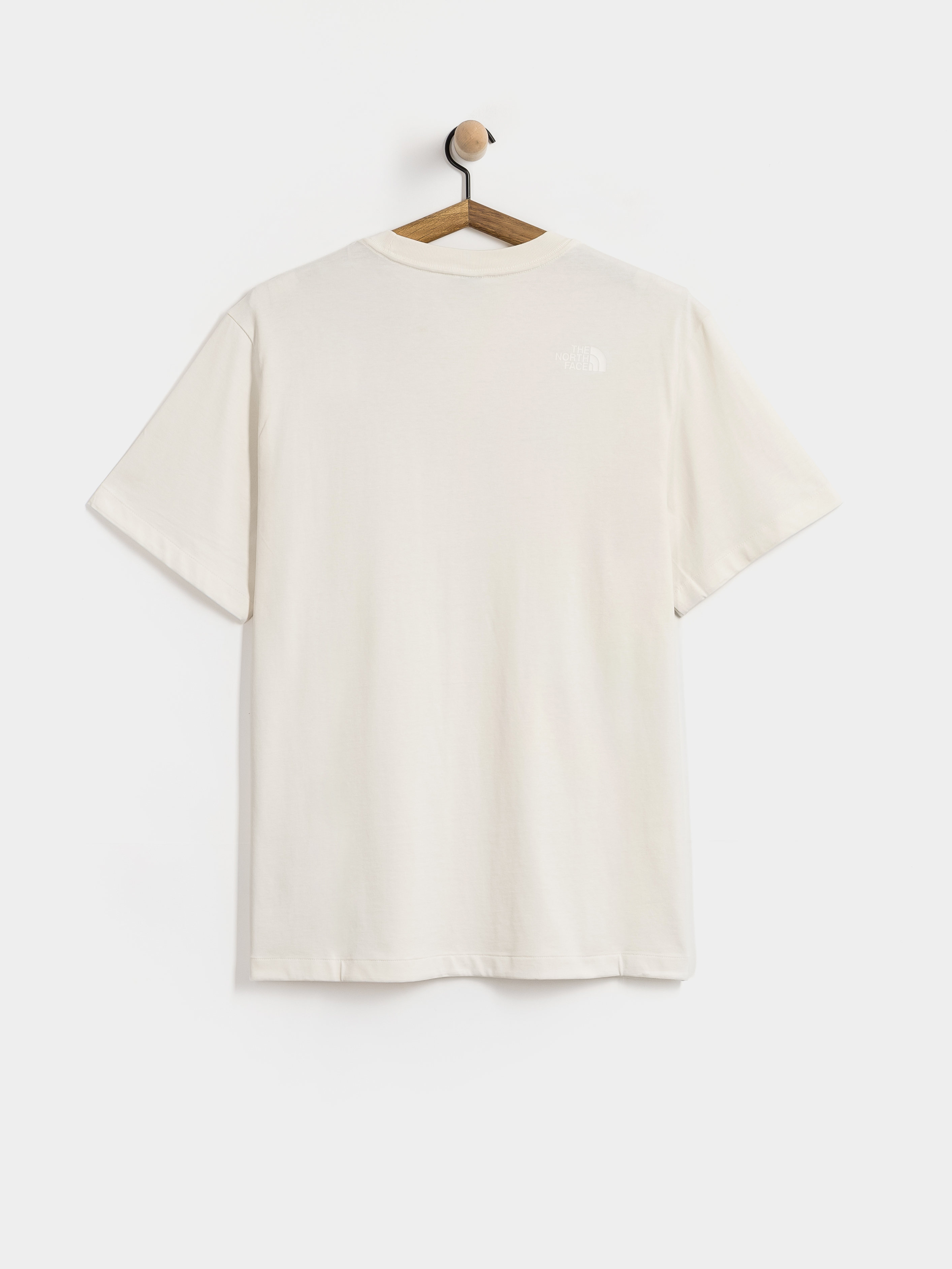 Tričko The North Face Explorer Badges Relaxed (white dune)