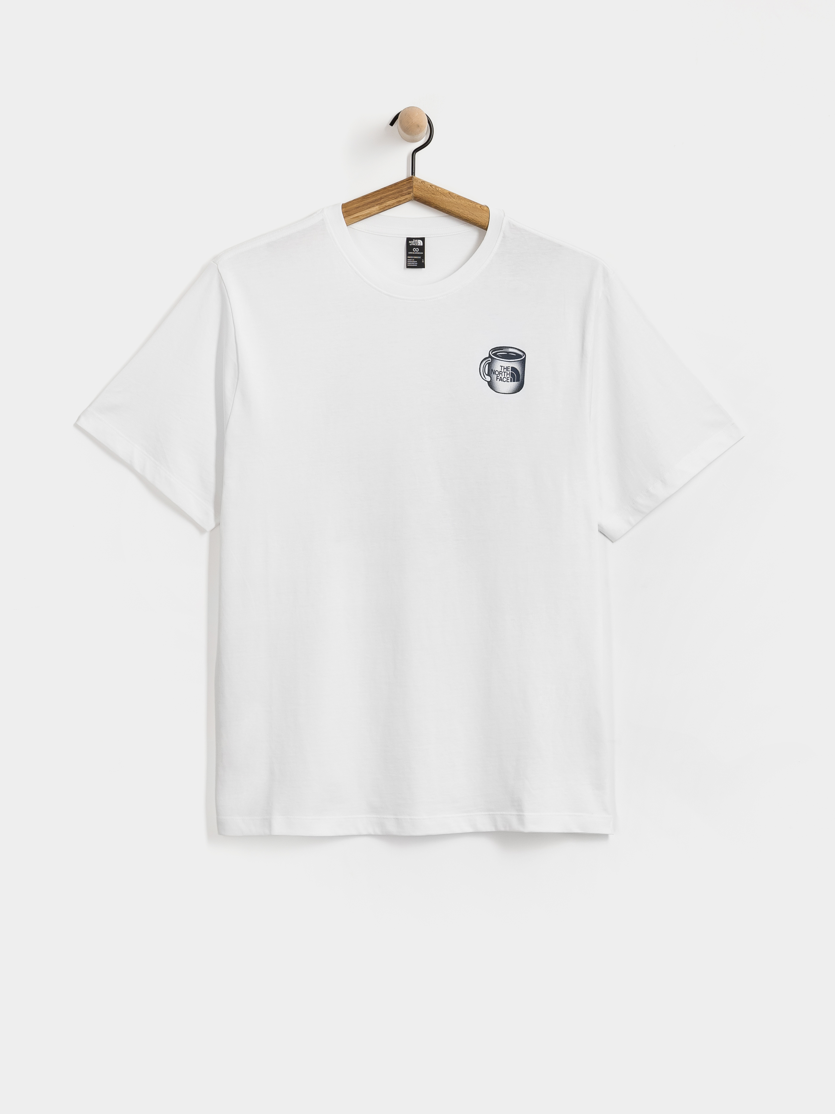 Tričko The North Face Basecamp Barista Relaxed (tnf white/summit navy)
