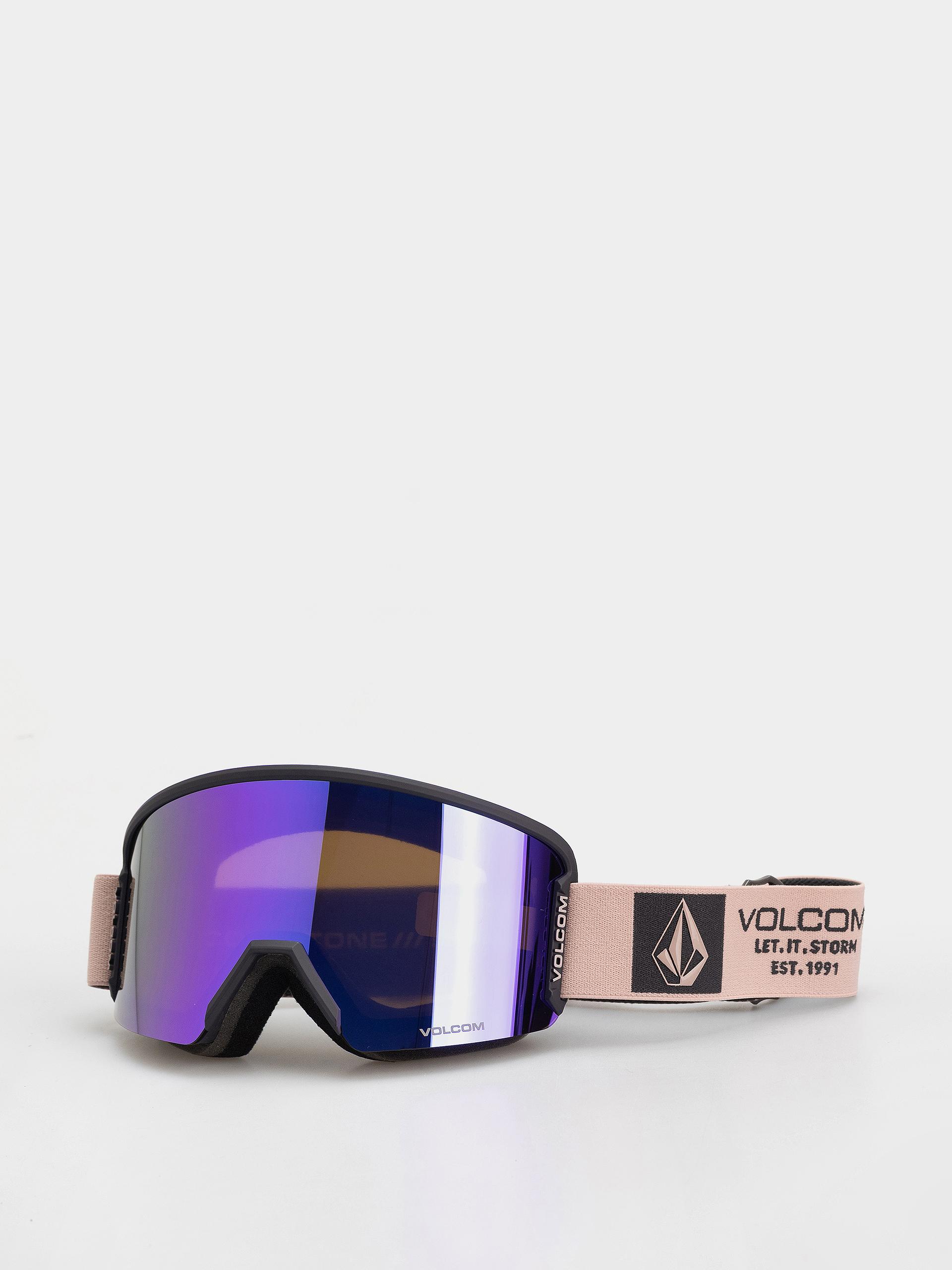 Snowboardové okuliare Volcom Garden 2 (adr chr/purple chrome+bl rose)