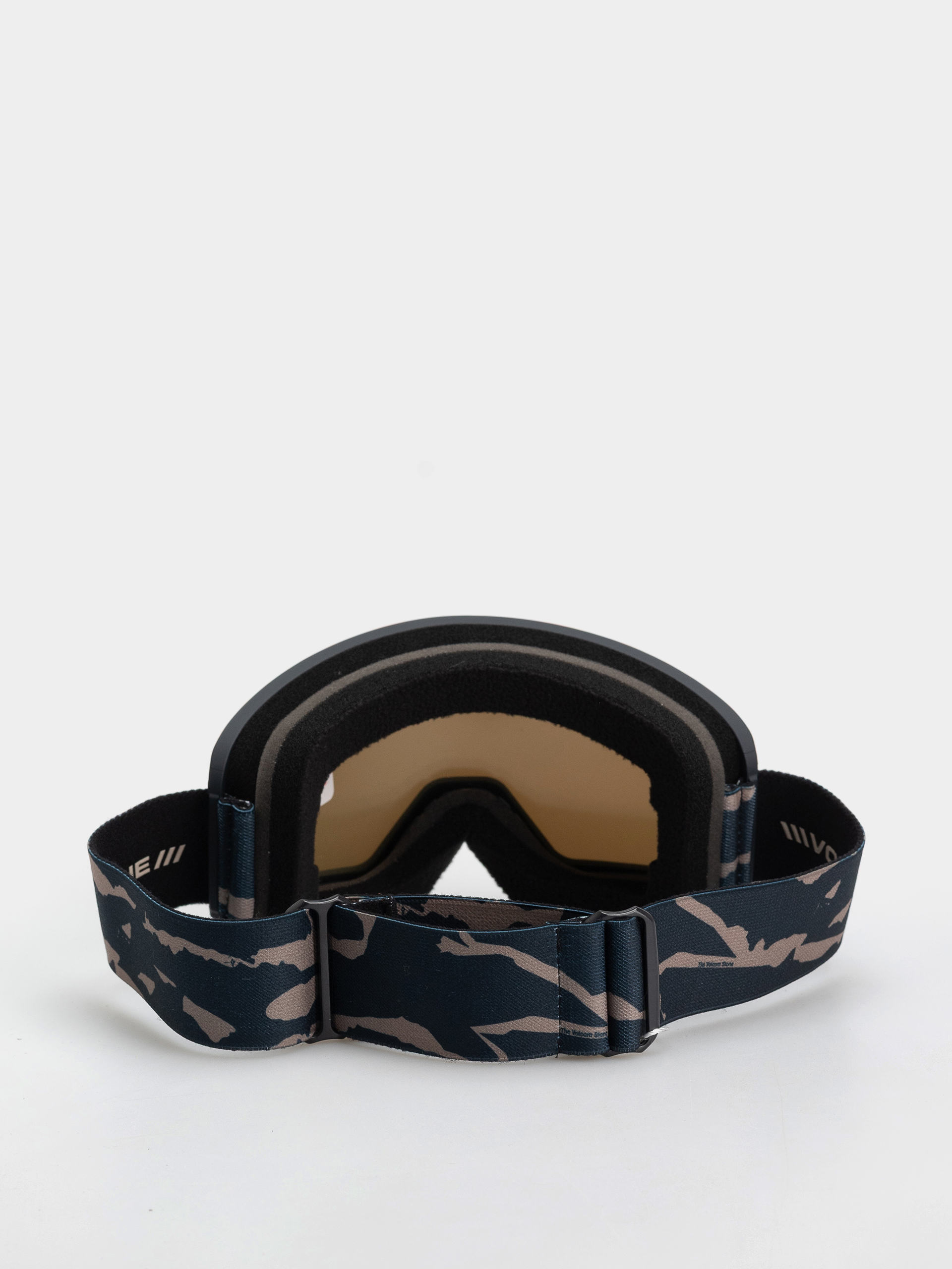 Snowboardové okuliare Volcom Garden 2 (camo/silver chrome+bl yellow)
