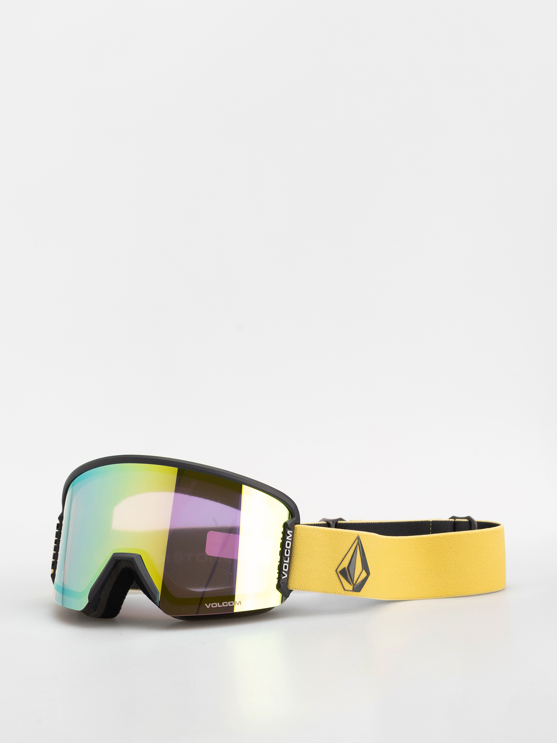 Snowboardové okuliare Volcom Garden 2 (dky blk/gold chrome+bl dark grey)