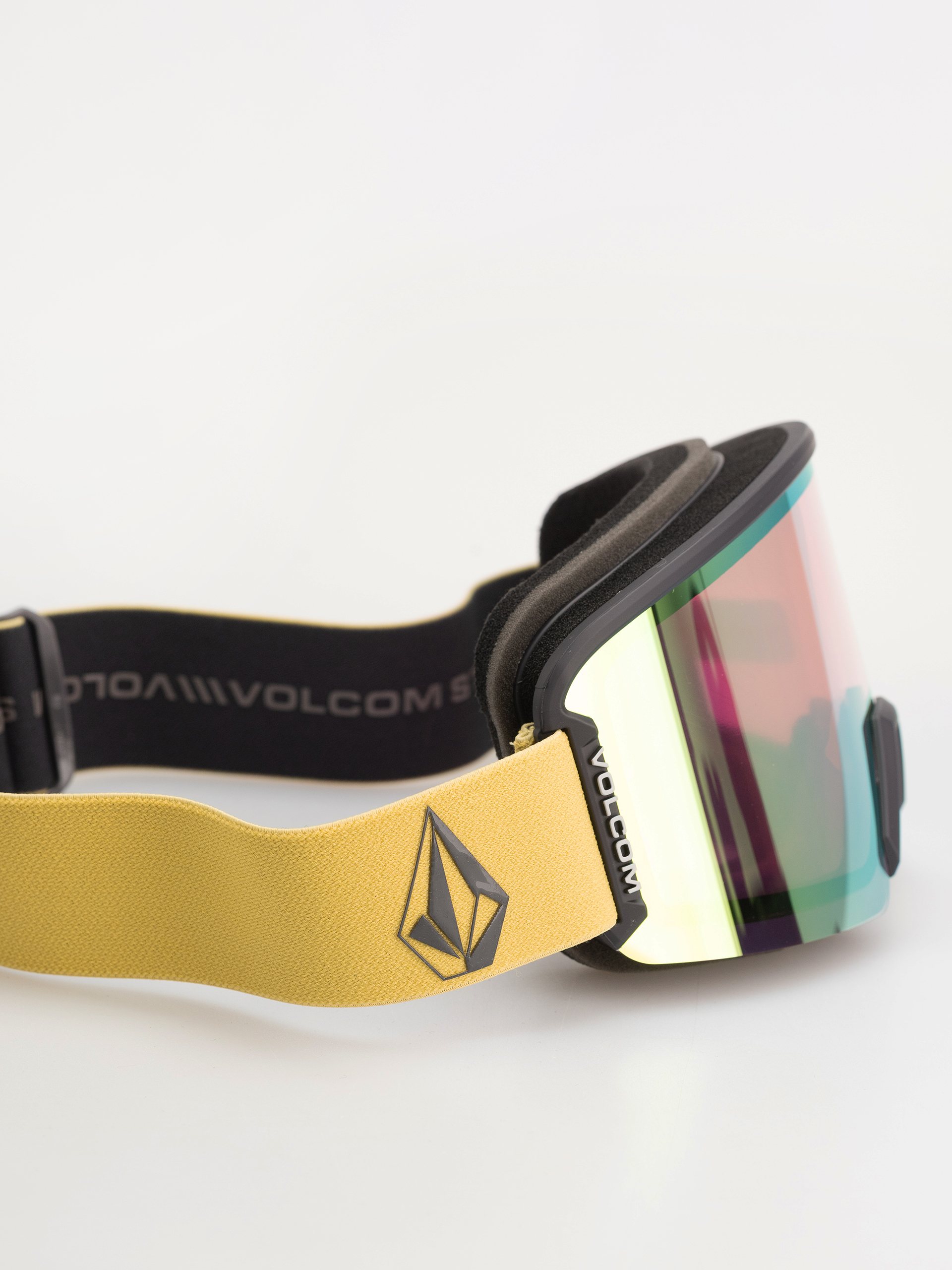 Snowboardové okuliare Volcom Garden 2 (dky blk/gold chrome+bl dark grey)
