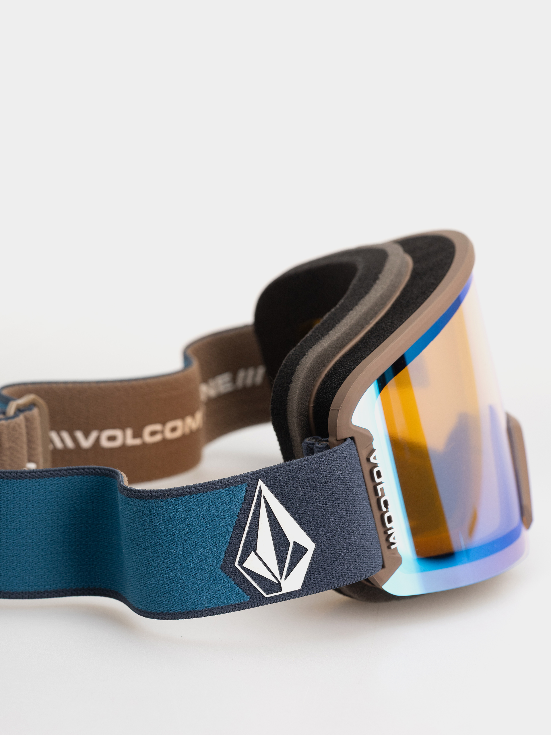 Snowboardové okuliare Volcom Garden 2 (nvy cbt/ice chrome+bl dark grey)