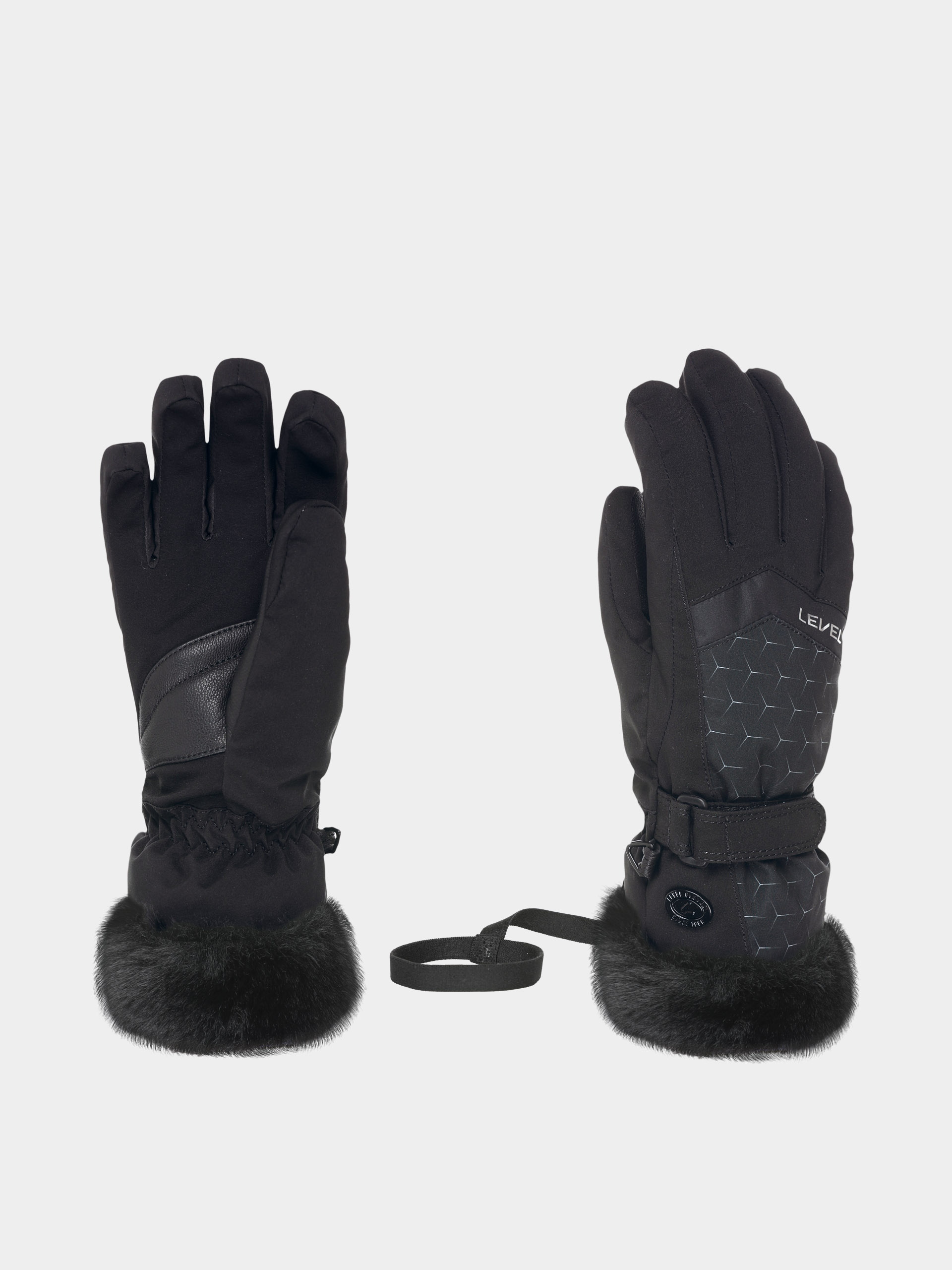 Rukavice Level Yoki Girl JR (black)