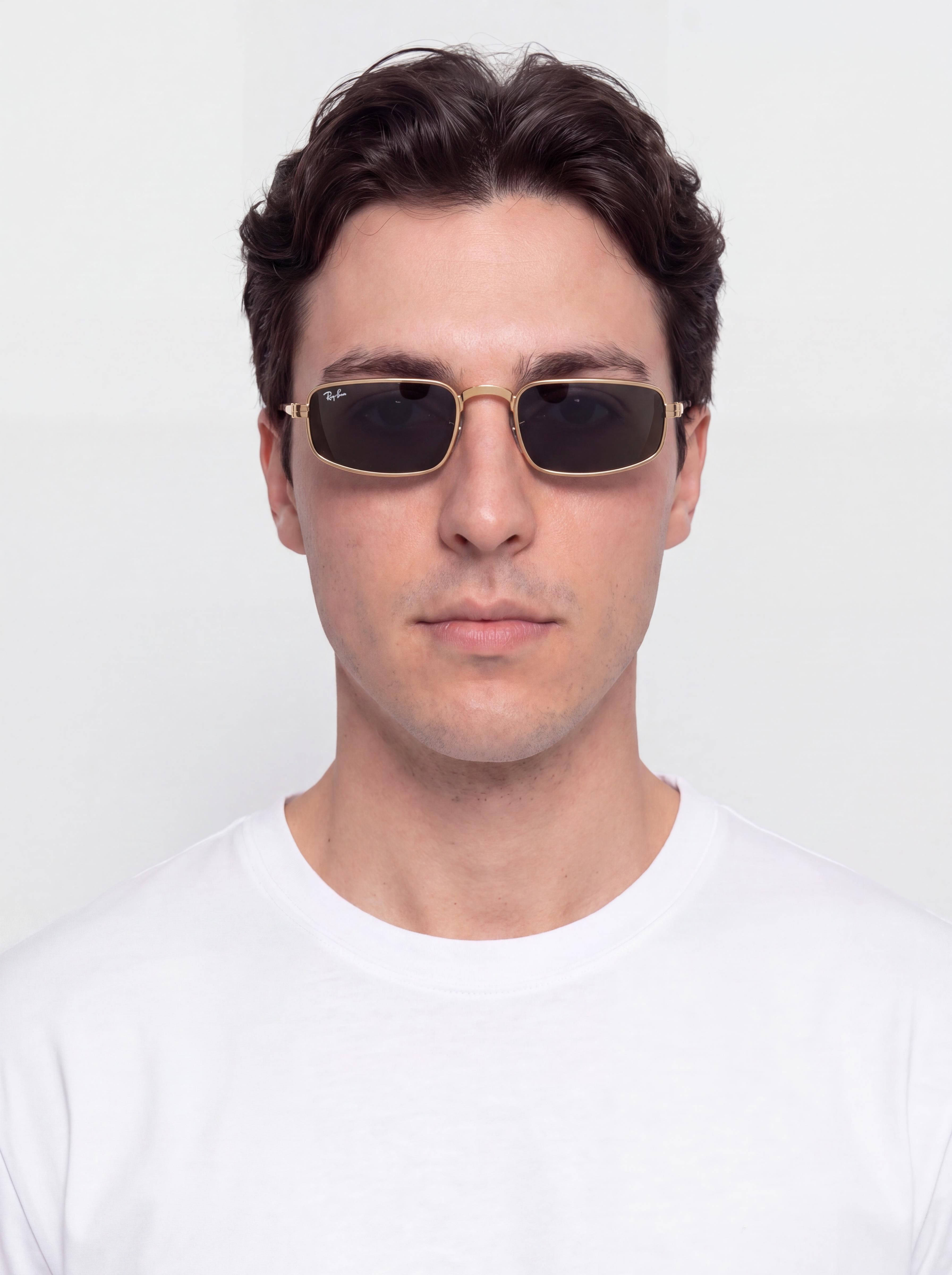 Slnečné okuliare Ray-Ban Rb3927 By A$Ap Rocky (polerowany złoto arista/blue)