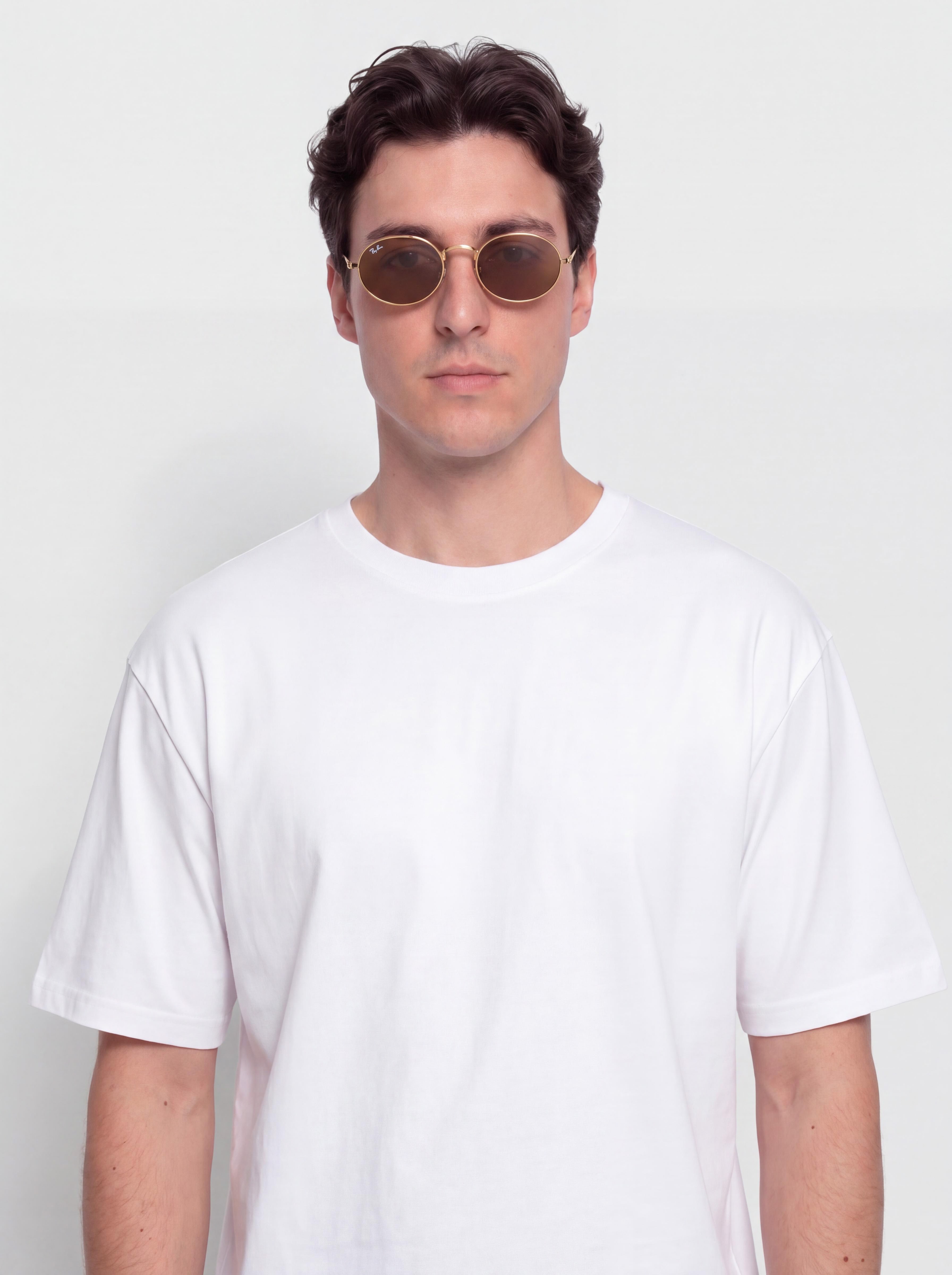Slnečné okuliare Ray-Ban Rb3931 By A$Ap Rocky (polerowany złoto arista/brązowy)