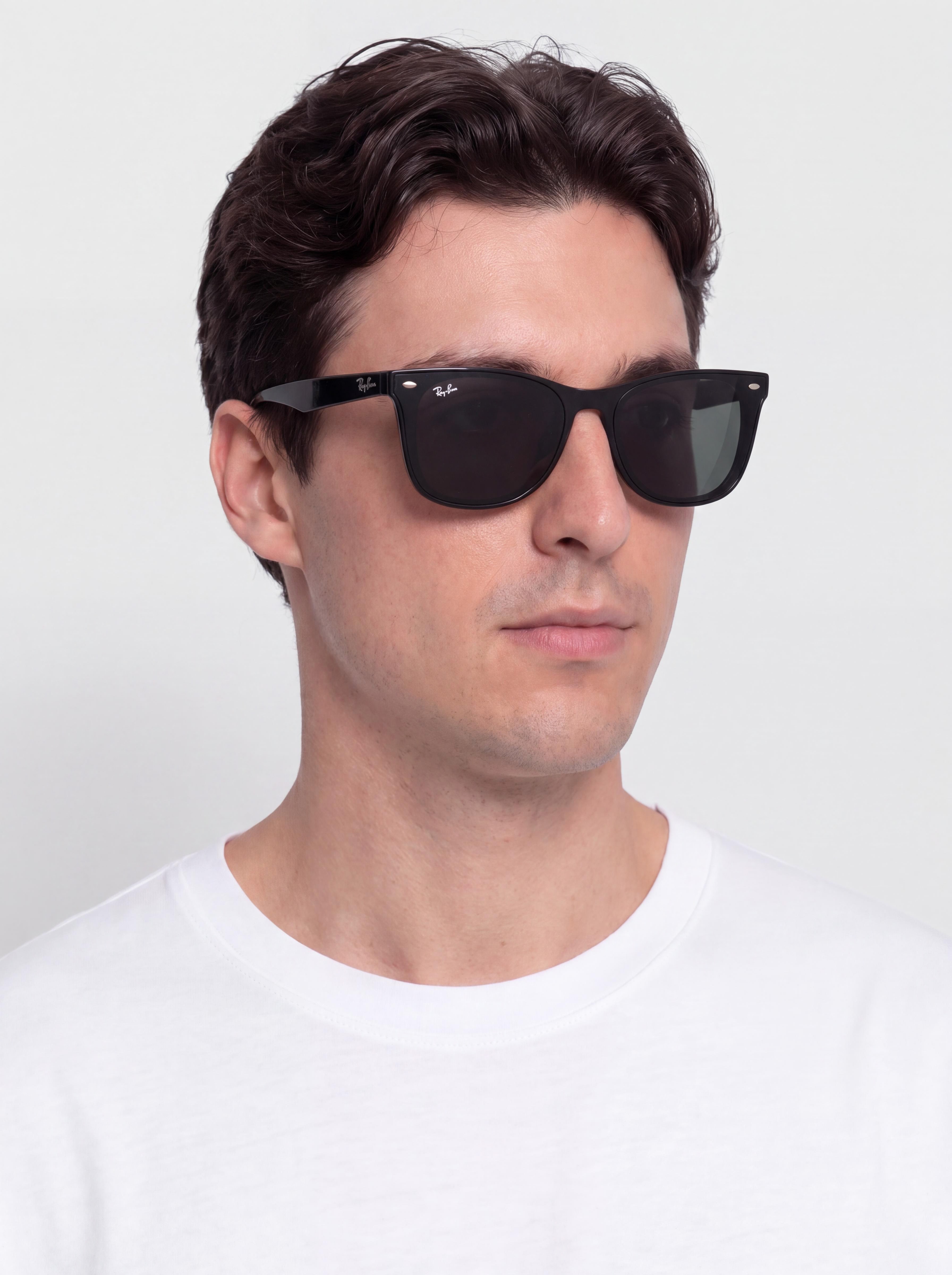 Slnečné okuliare Ray-Ban Rb4420 (polerowany czarny/ciemnoszary)