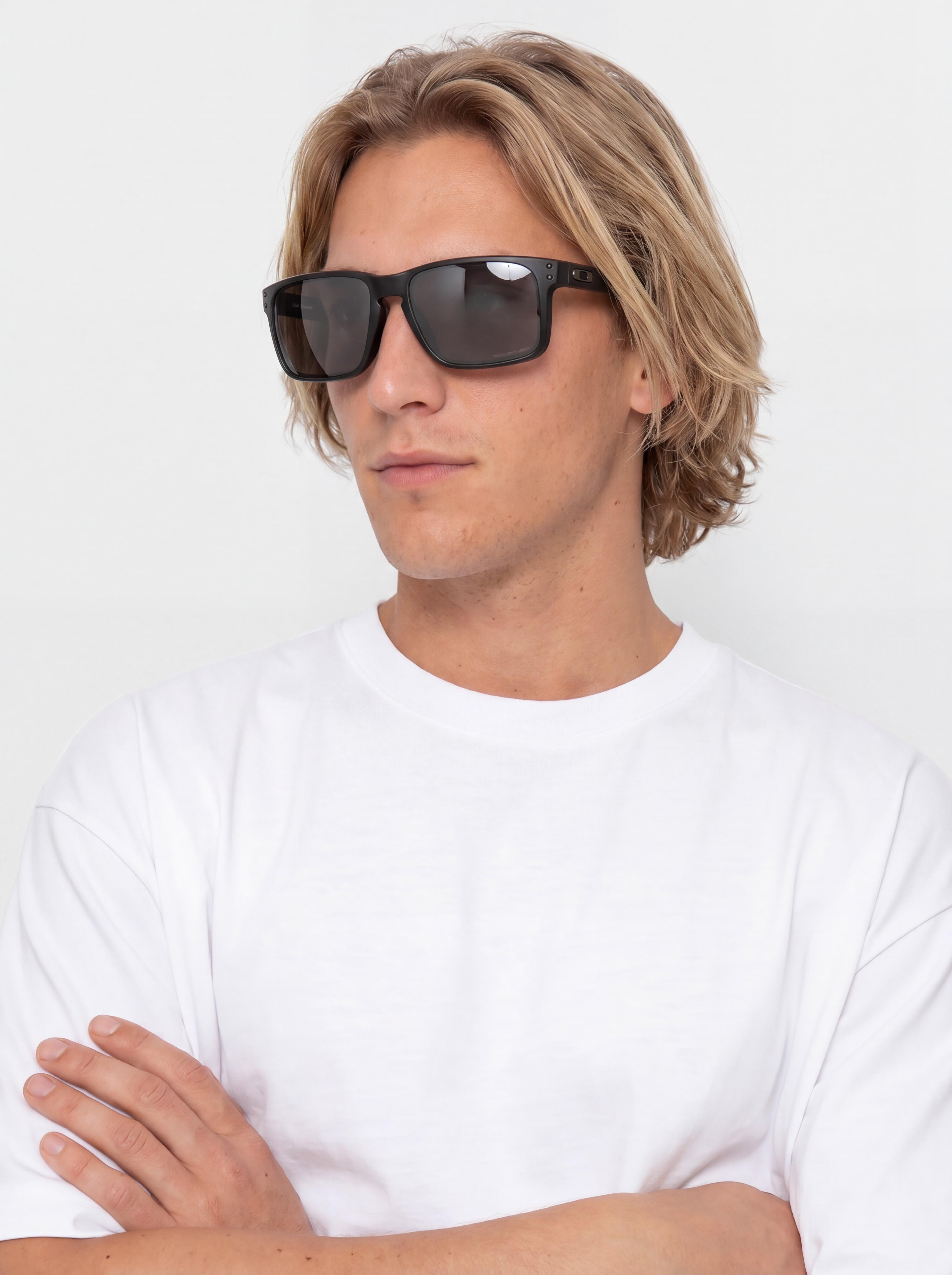 Slneu010dnu00e9 okuliare Oakley Holbrook XL (matte black/prizm black polarized)