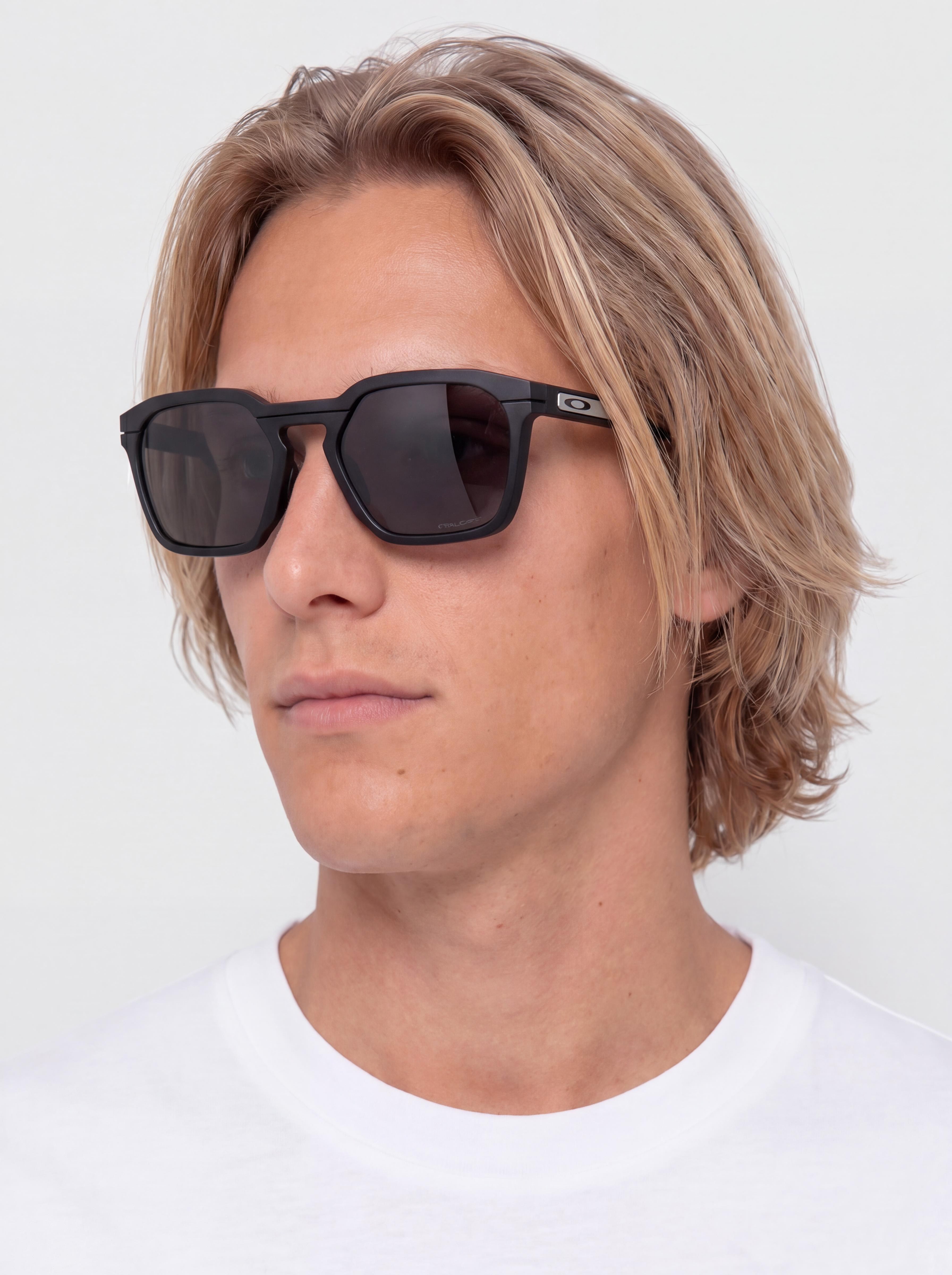 Slneu010dnu00e9 okuliare Oakley Hstn Sq (matte black/prizm grey)