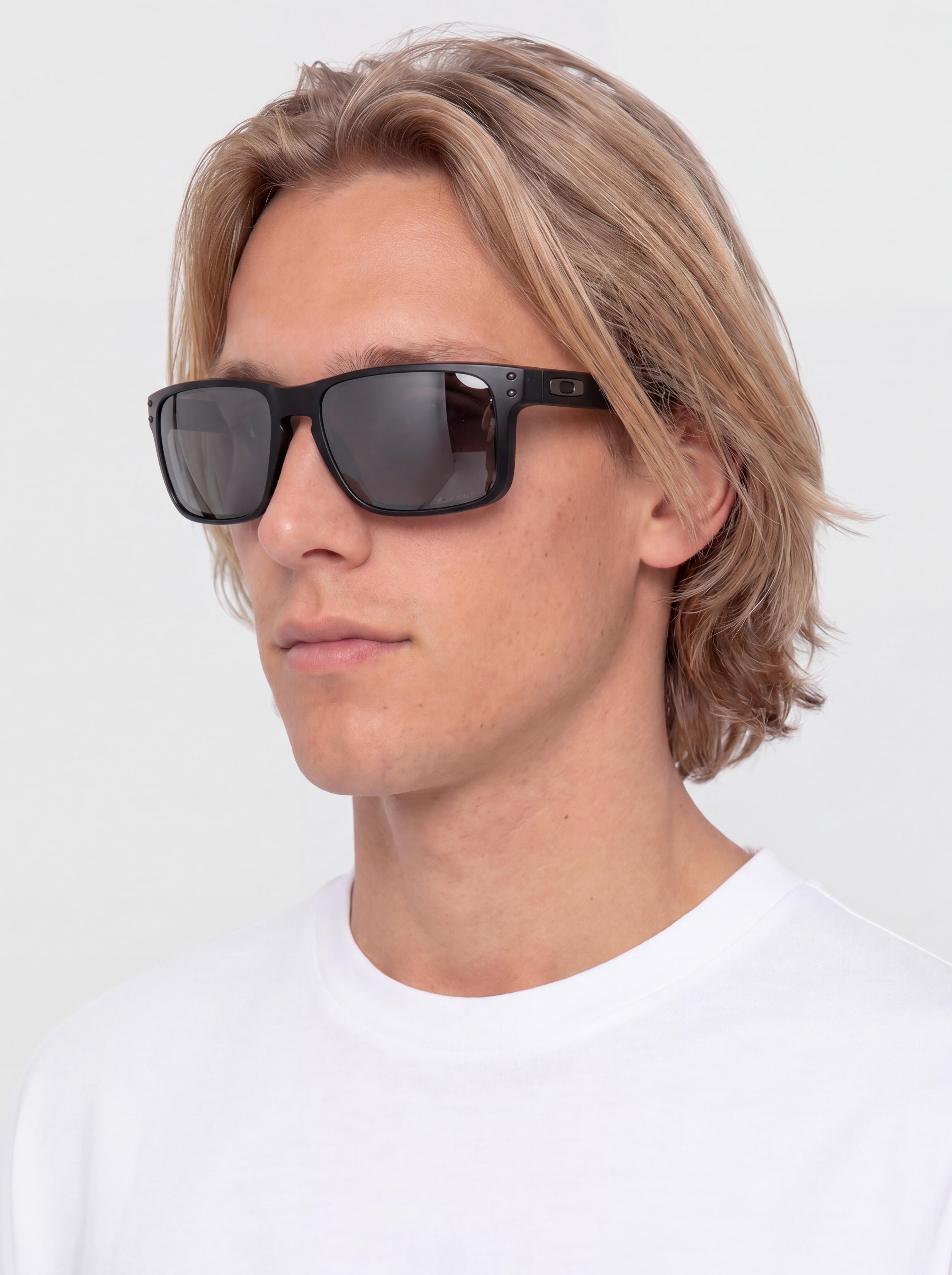 Slnečné okuliare Oakley Holbrook (matte black/prizm black polarized)