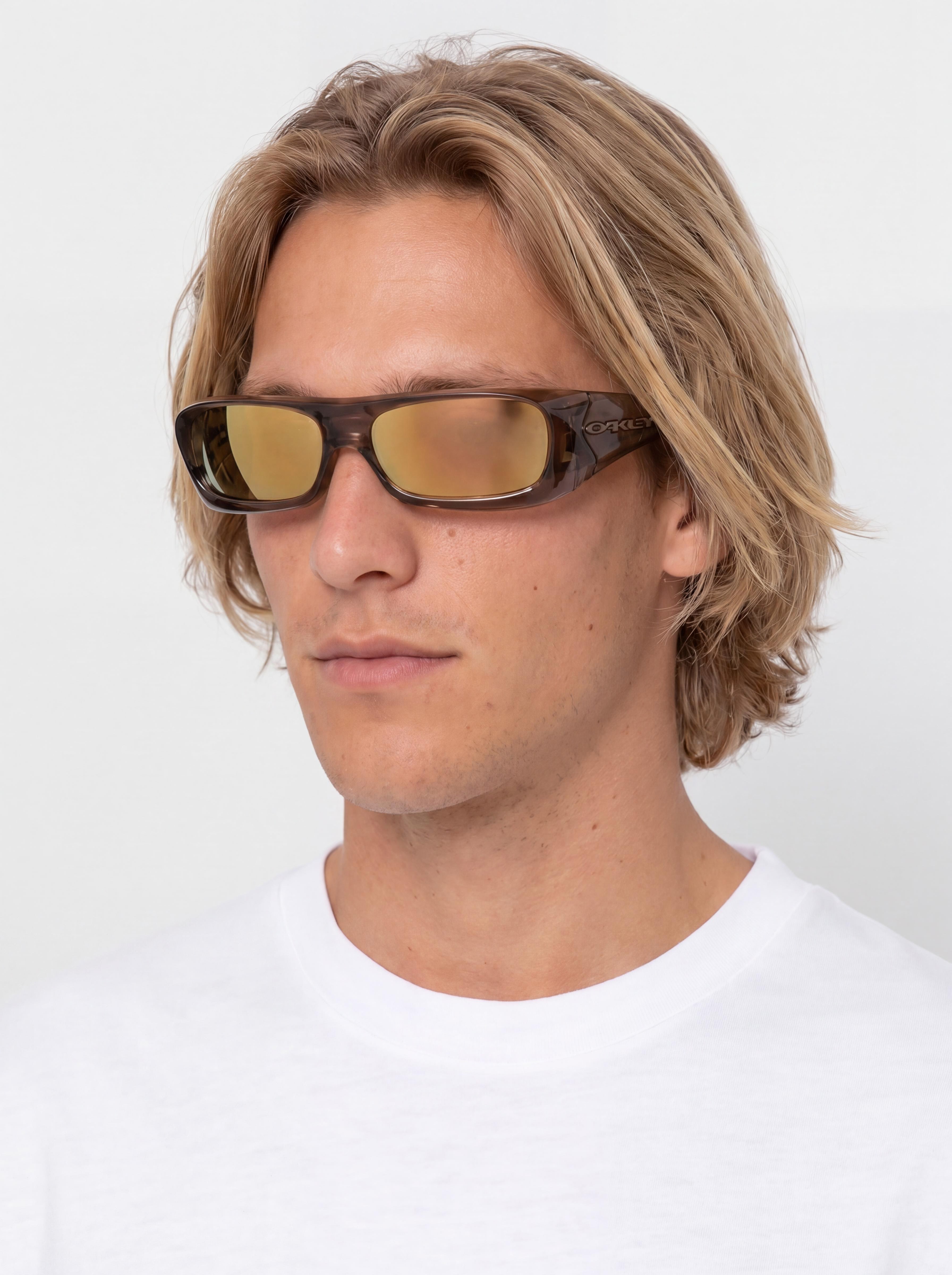 Slnečné okuliare Oakley Permian (prizm rose gold lenses/brown smoke frame)