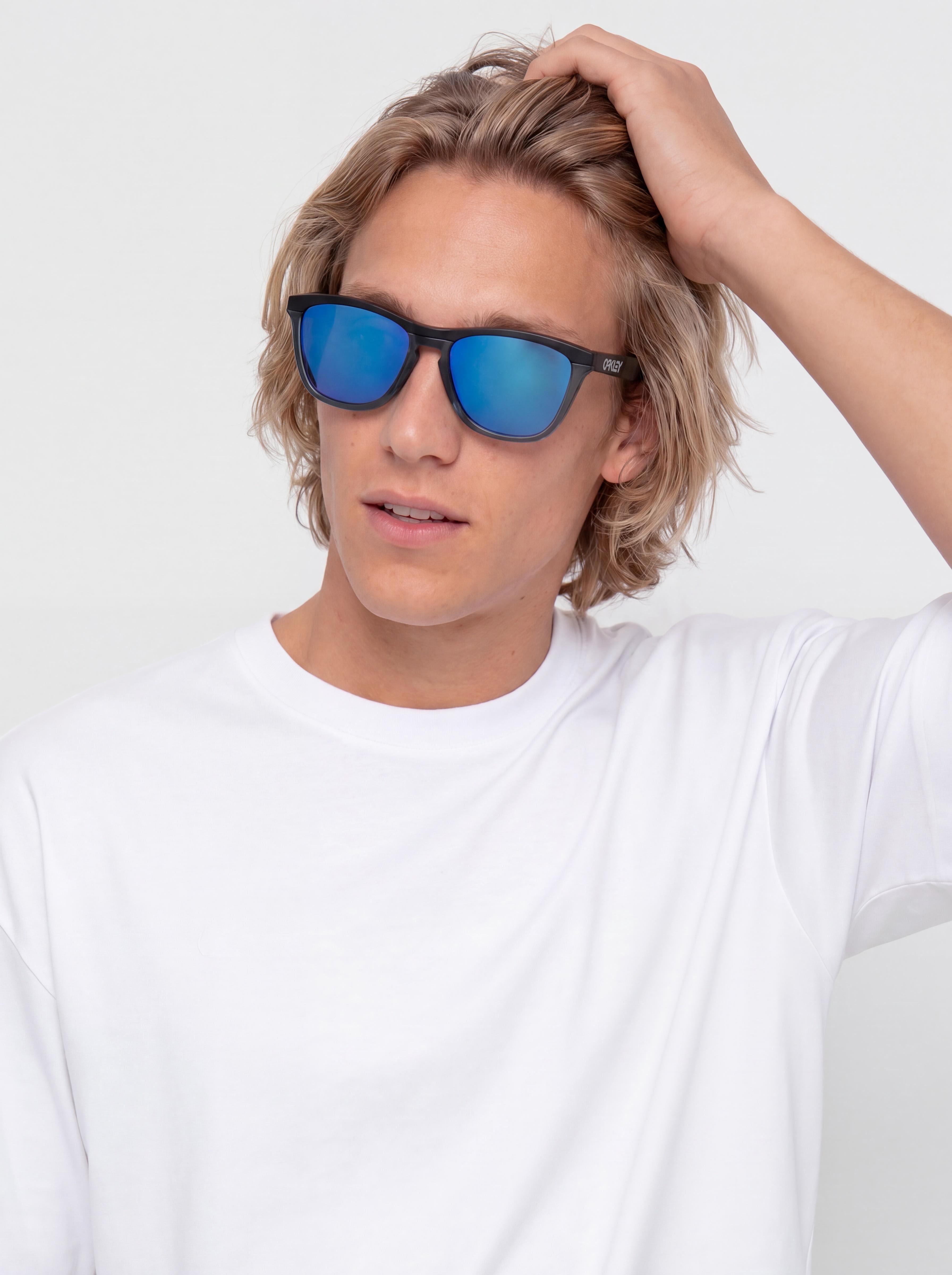 Slnečné okuliare Oakley Frogskins Range (matte black/prizm sapphire)