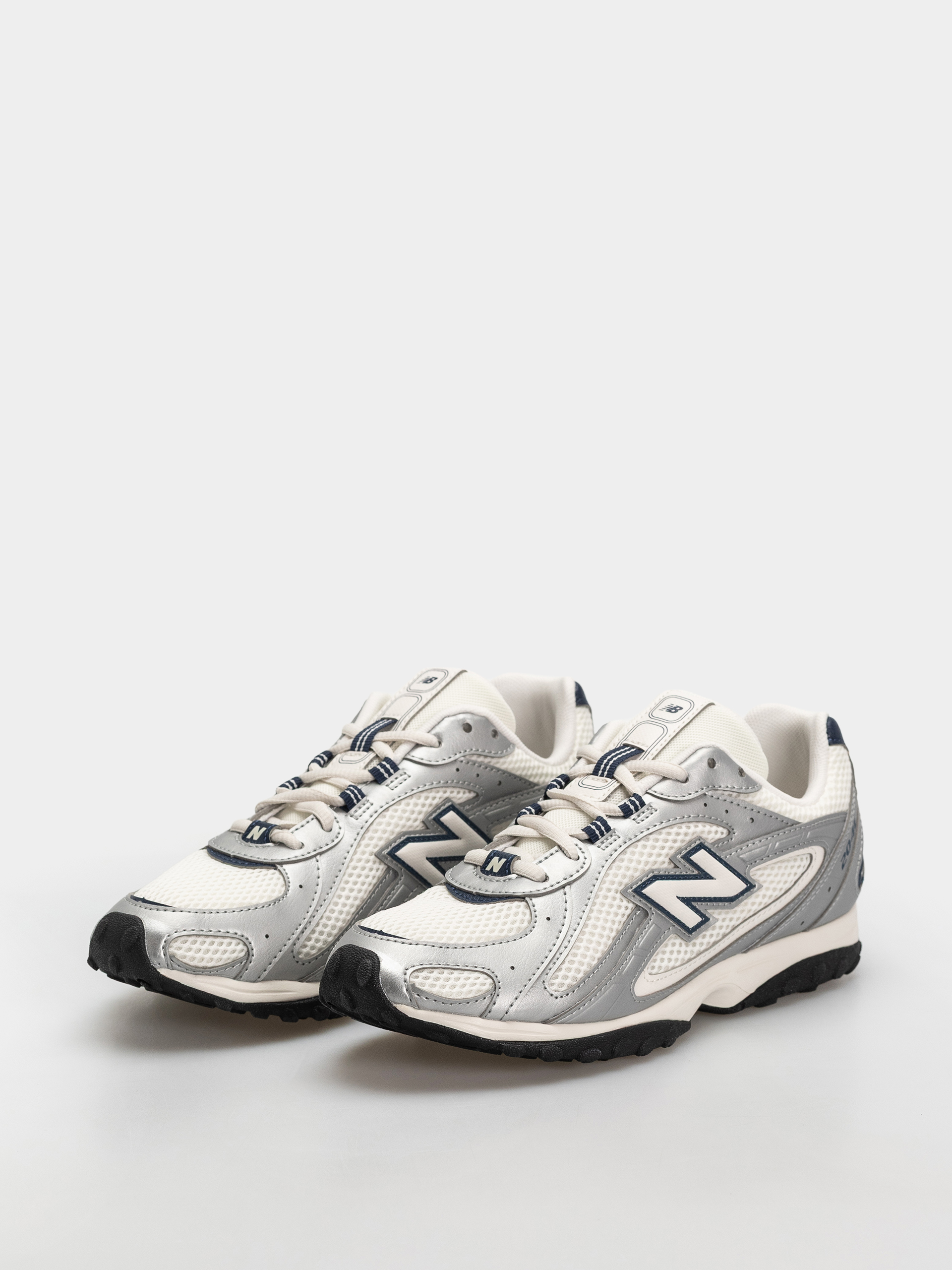 Topánky New Balance 204L (sea salt/silver metallic/nb navy)