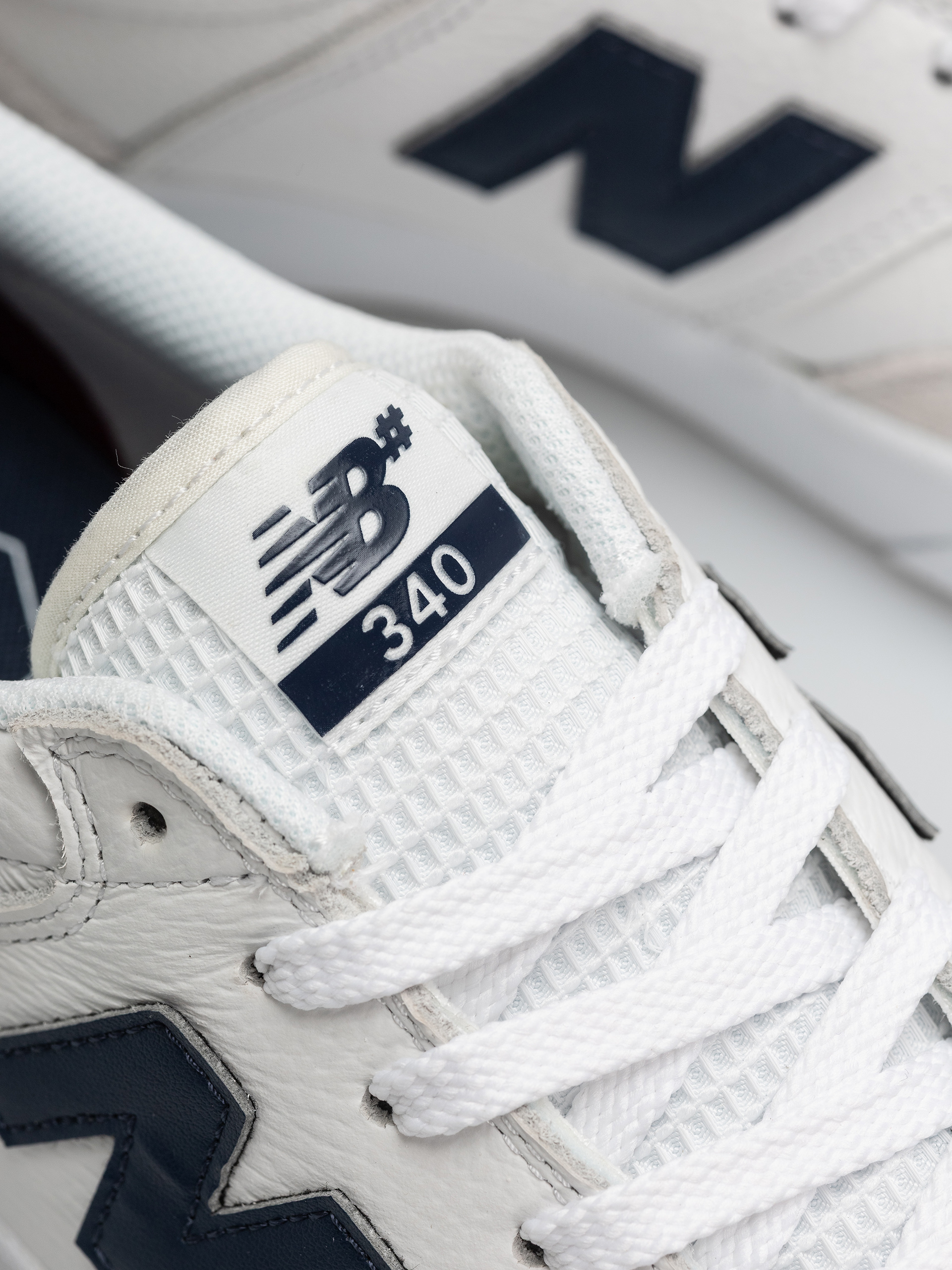 Topánky New Balance 340 (white/nb navy)