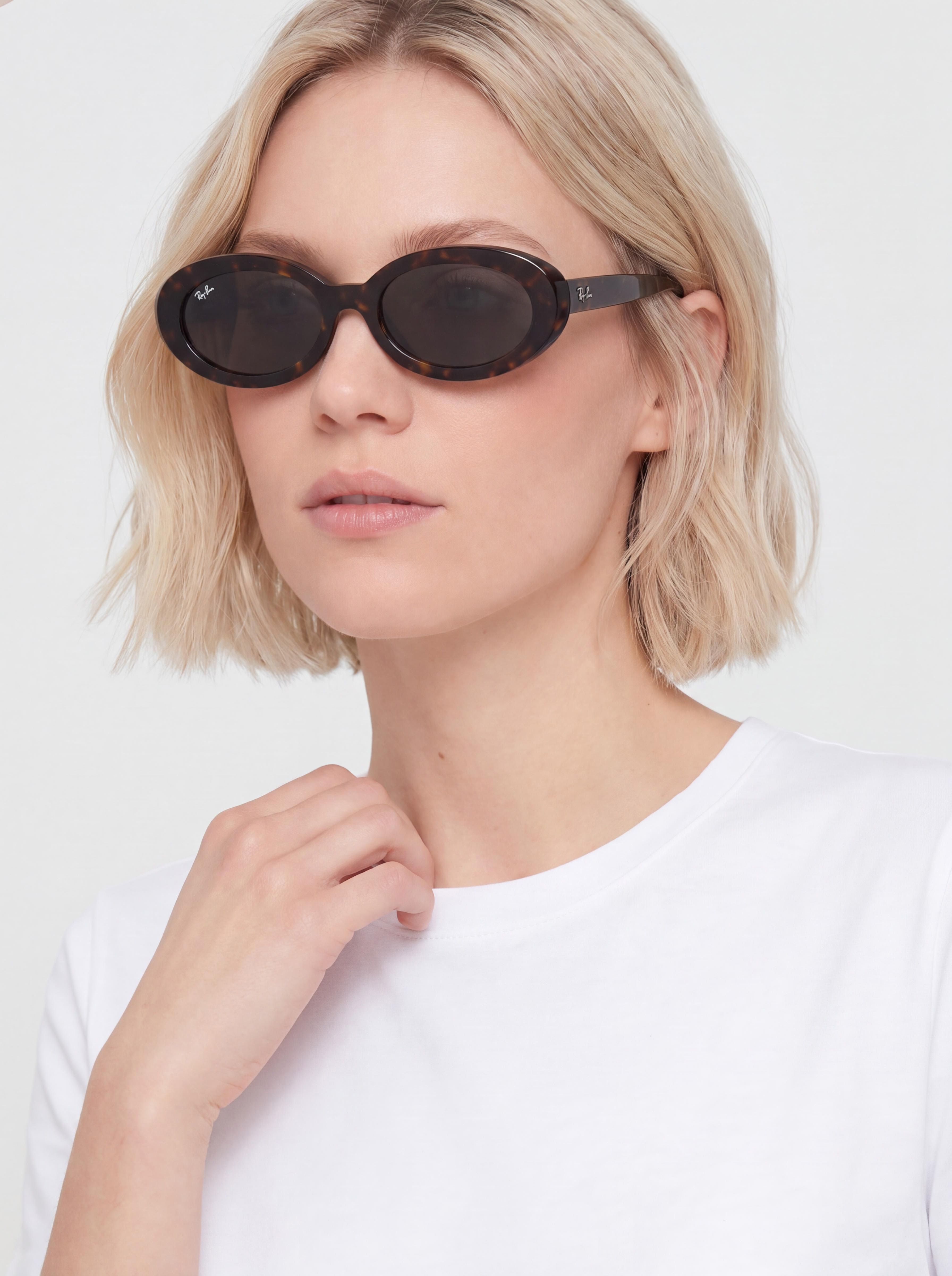 Slnečné okuliare Ray-Ban Rb2223 (polerowany havana/ciemnoszary)
