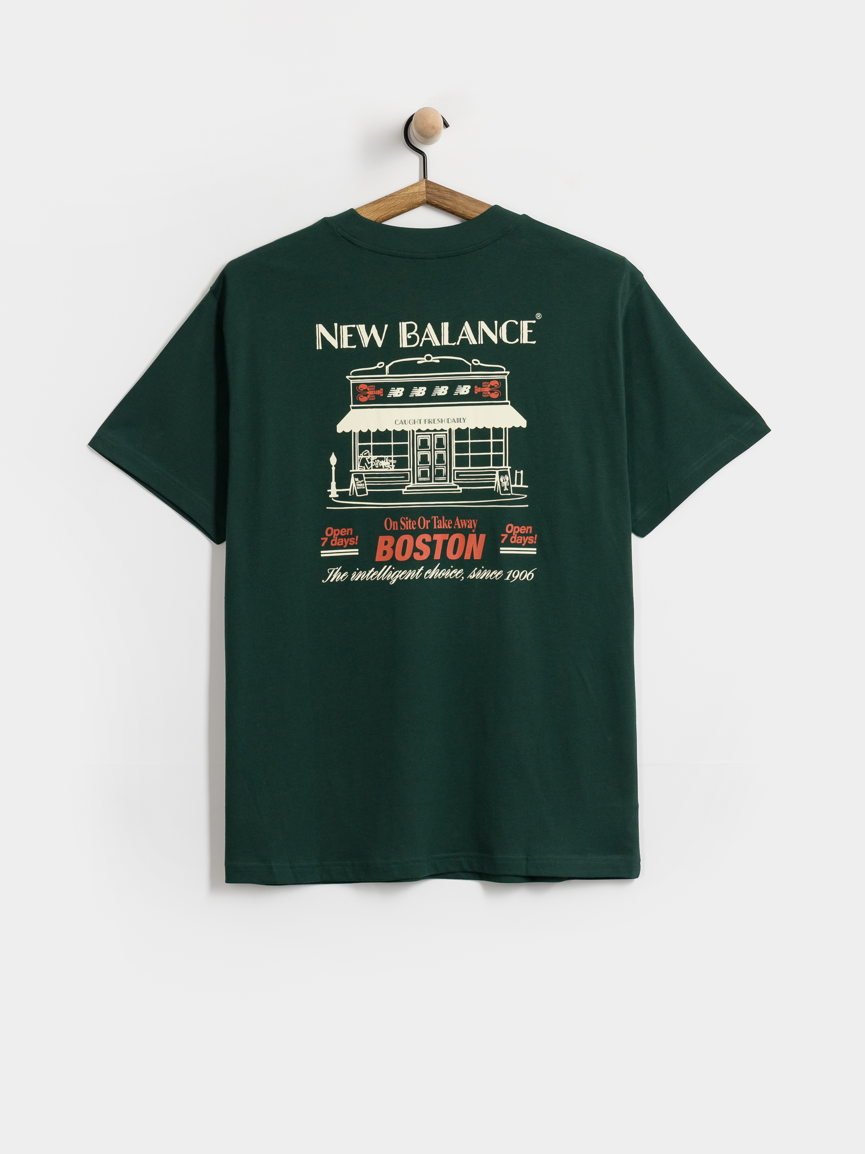 Triu010dko New Balance Grab a Bite Boston (nordic green)