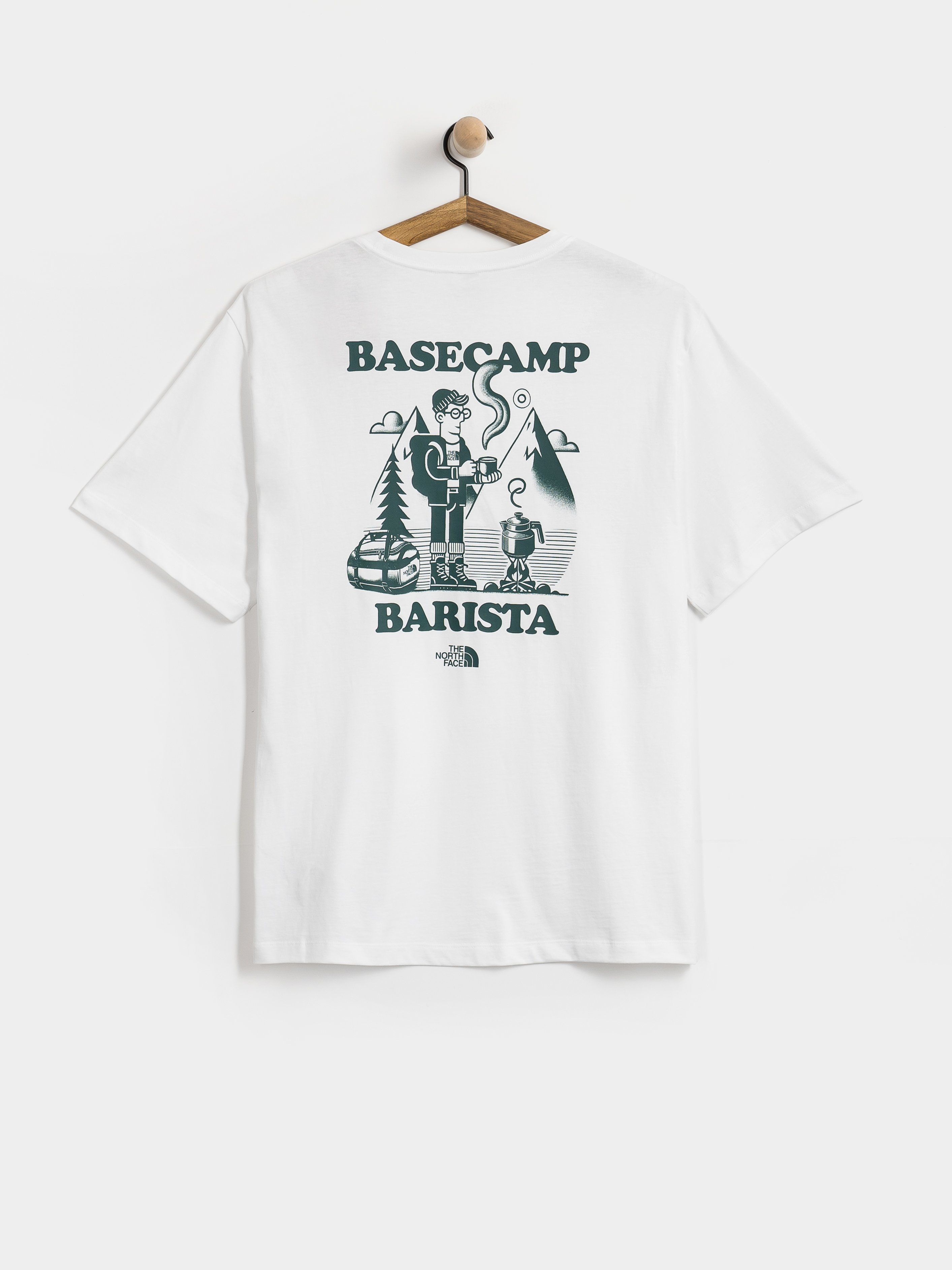 Triu010dko The North Face Basecamp Barista Relaxed (tnf white/pacific teal)