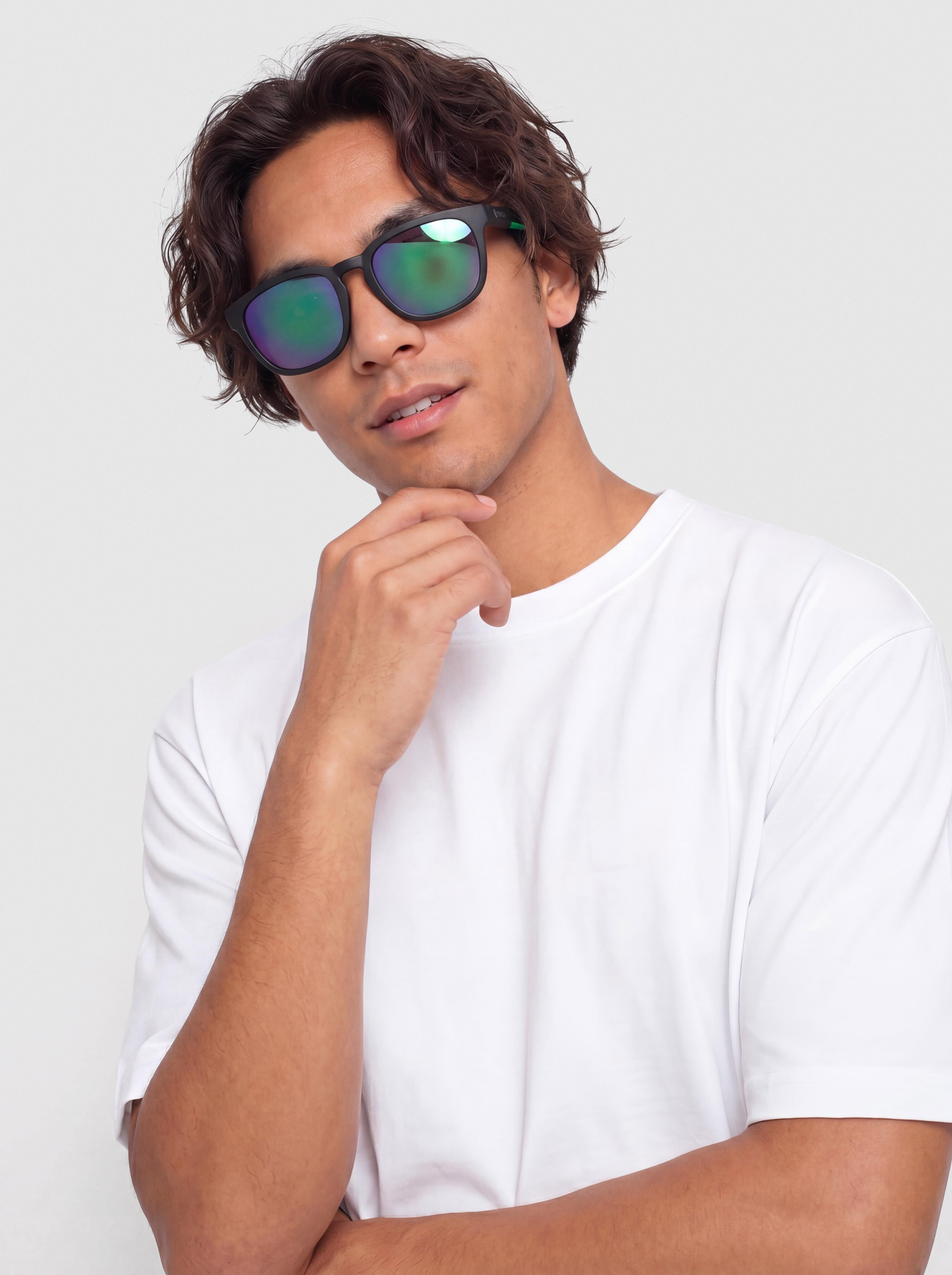 Slneu010dnu00e9 okuliare Dragon Dune (matte black h2o/lumalens green ion polar)