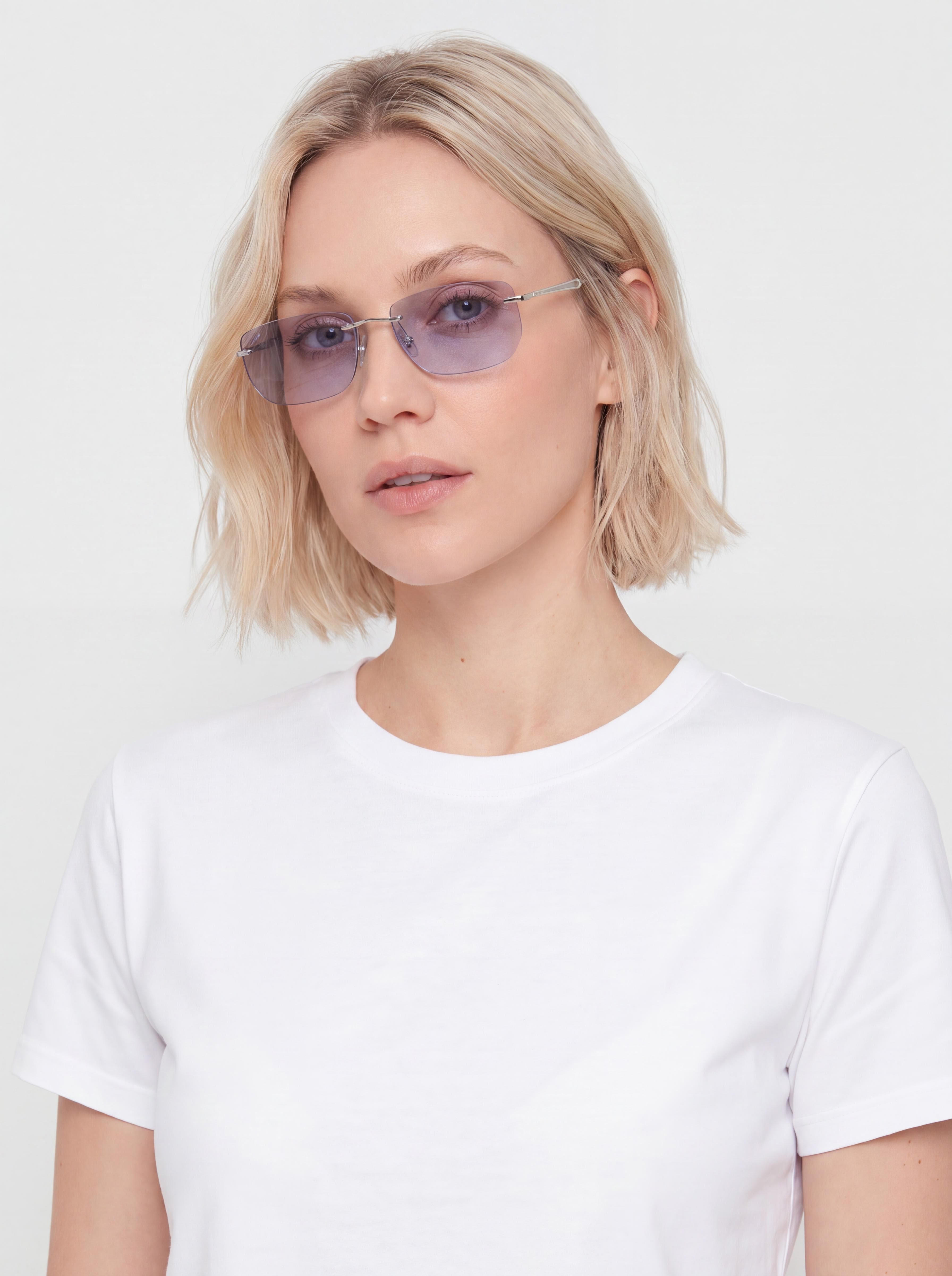 Slnečné okuliare Ray-Ban Rb3768 Transitions Color Touch (polerowany srebrny/ametyst transitions)