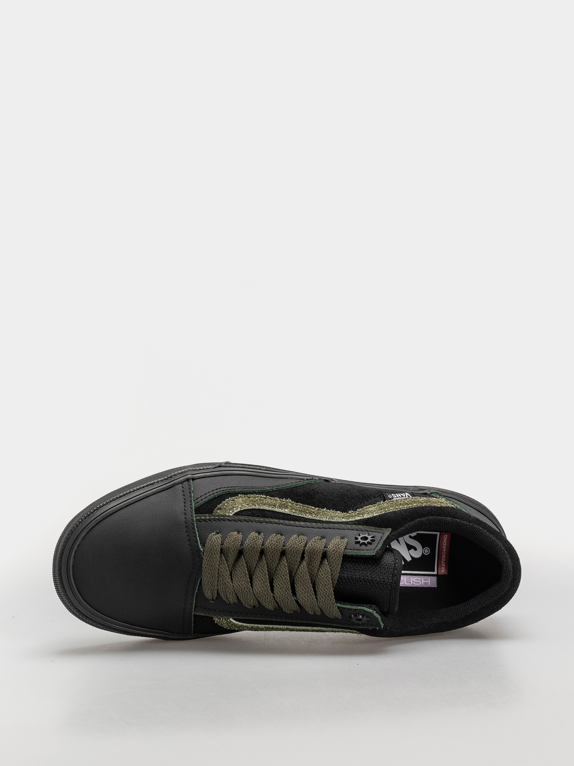 Topánky Vans Skate Old Skool Wafflecup (green/black)