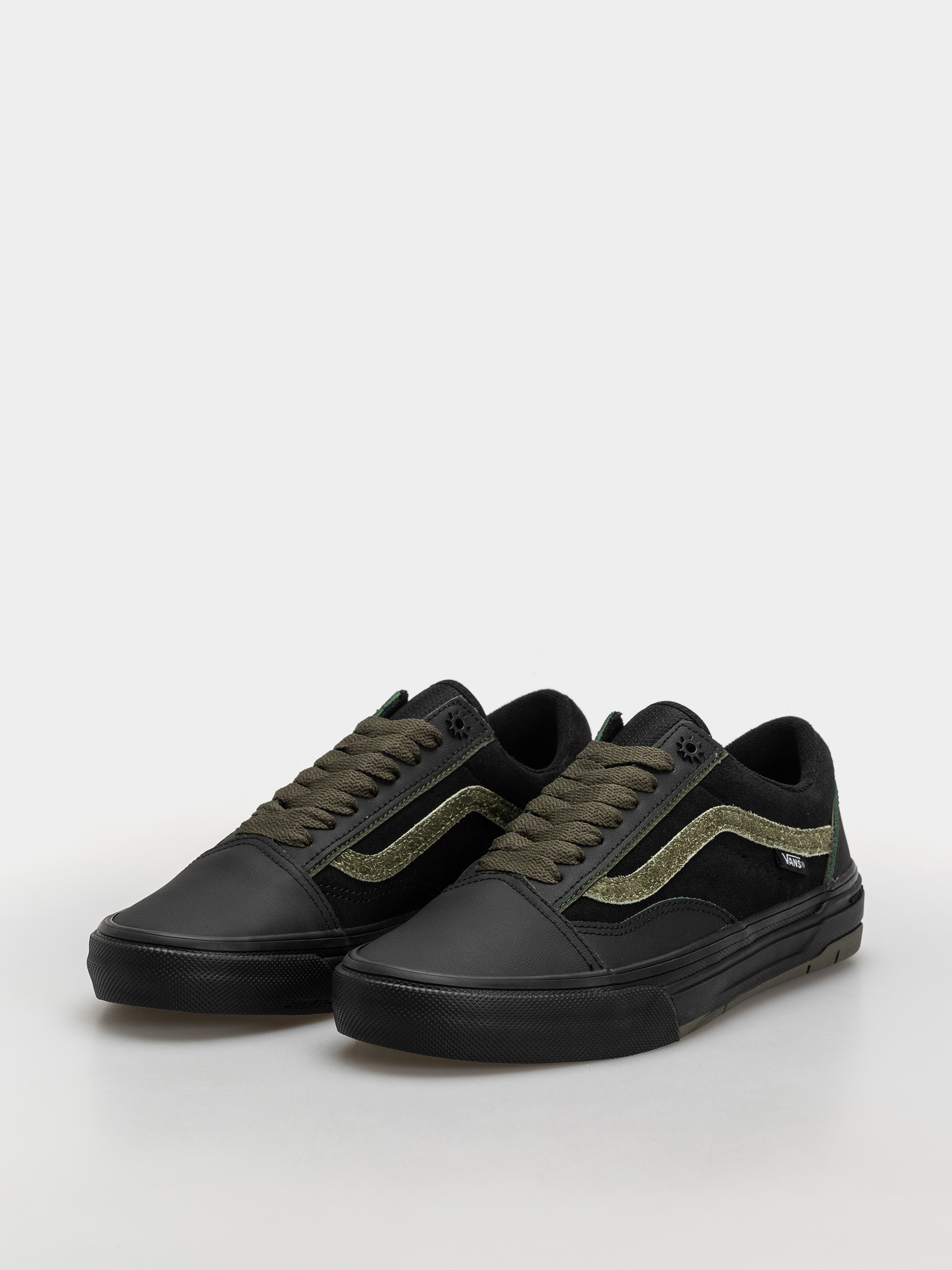 Topánky Vans Skate Old Skool Wafflecup (green/black)