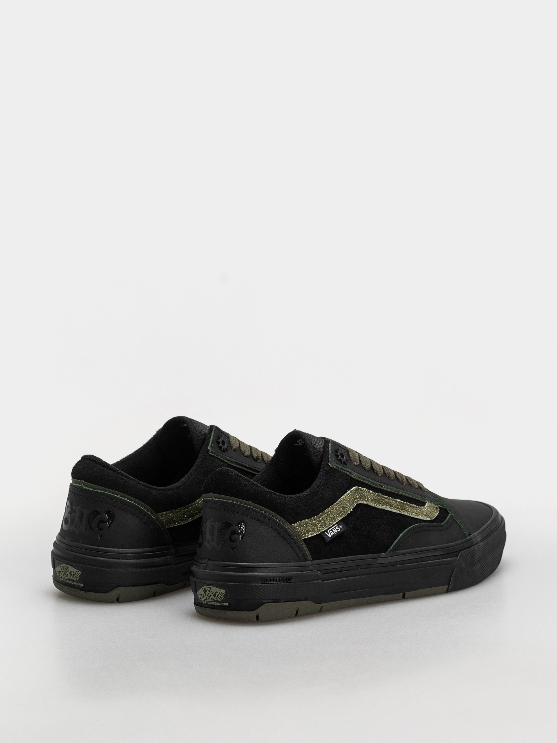 Topánky Vans Skate Old Skool Wafflecup (green/black)