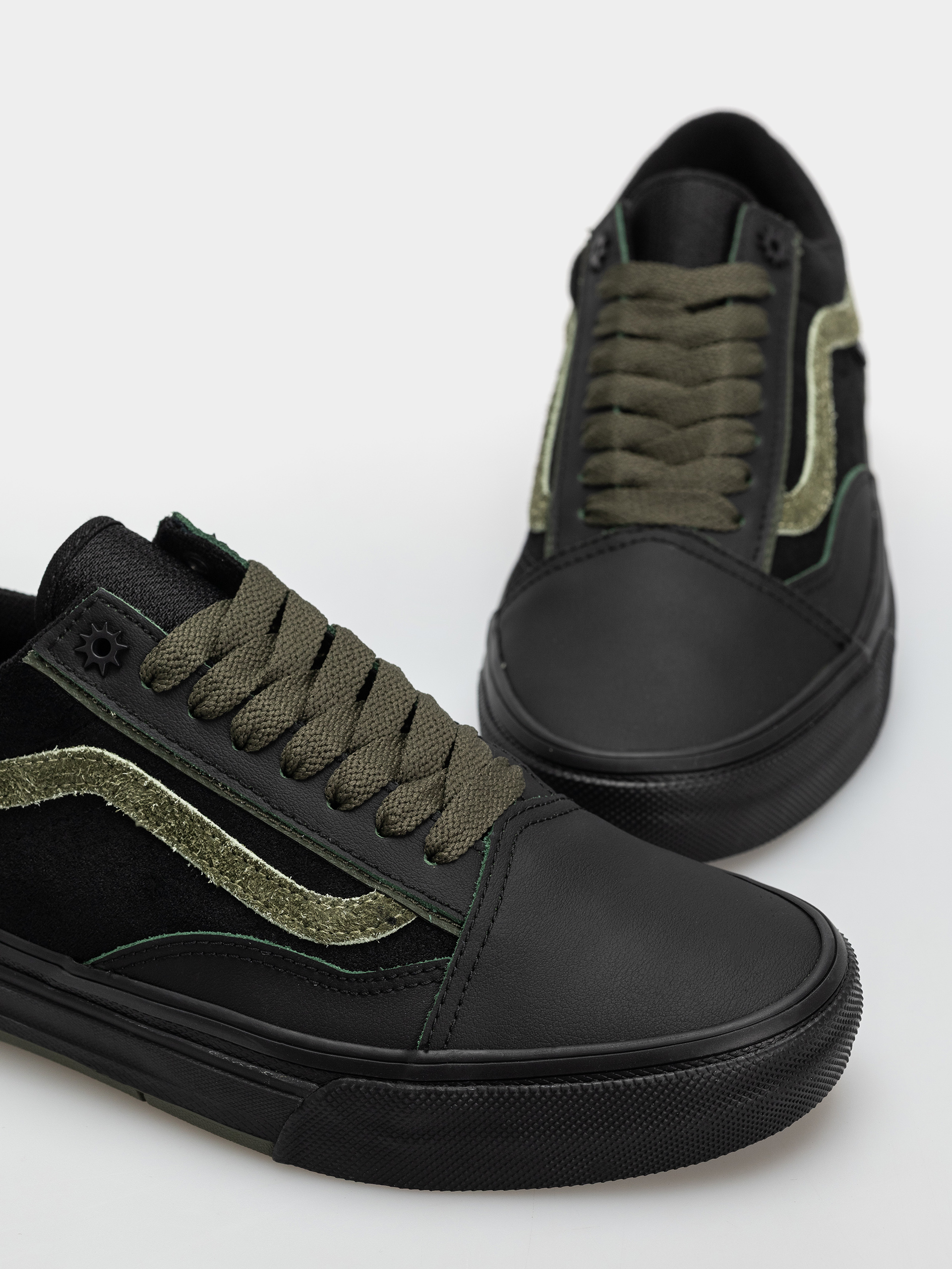 Topánky Vans Skate Old Skool Wafflecup (green/black)